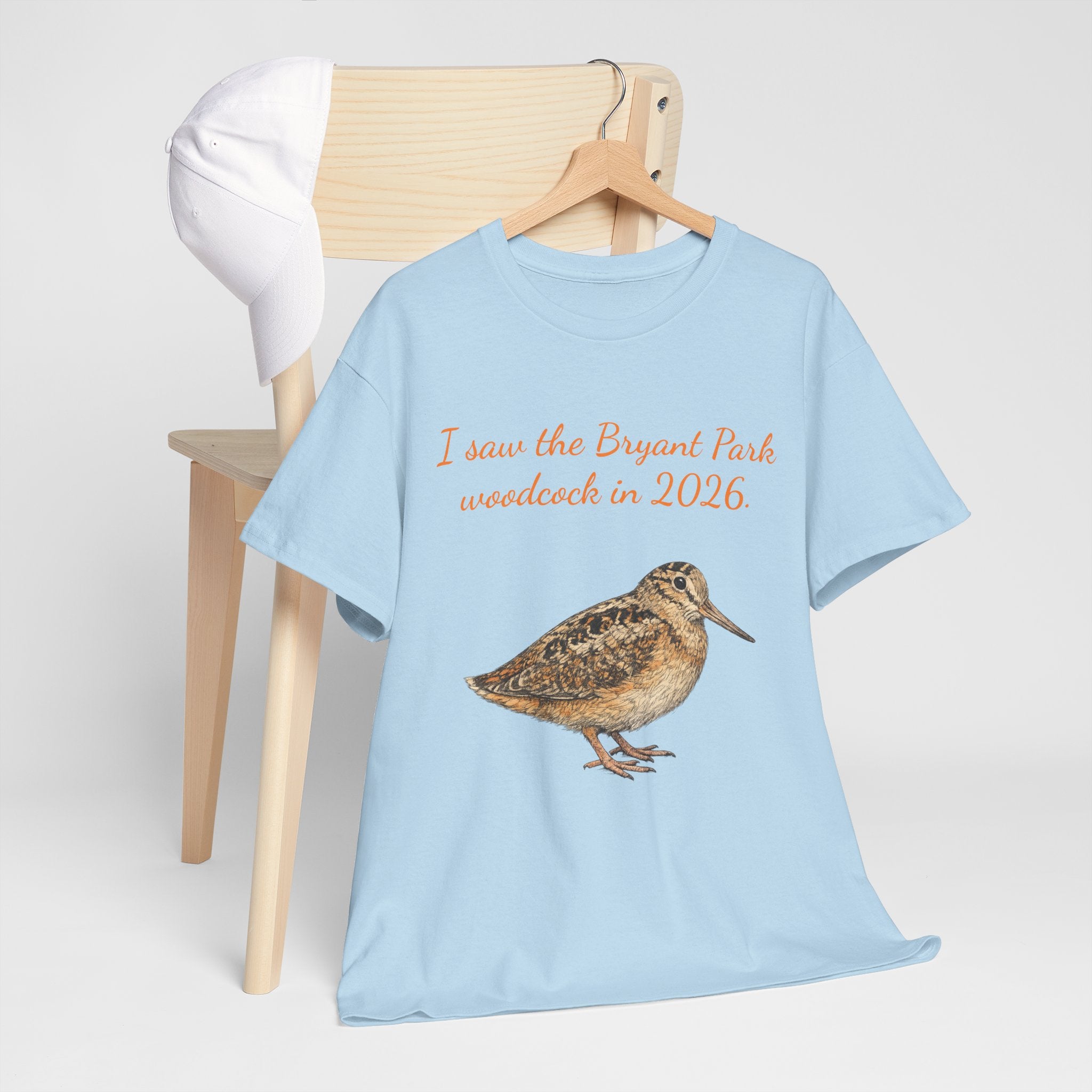 Bryant Park American Woodcock T-Shirt   NYC Gift Tee