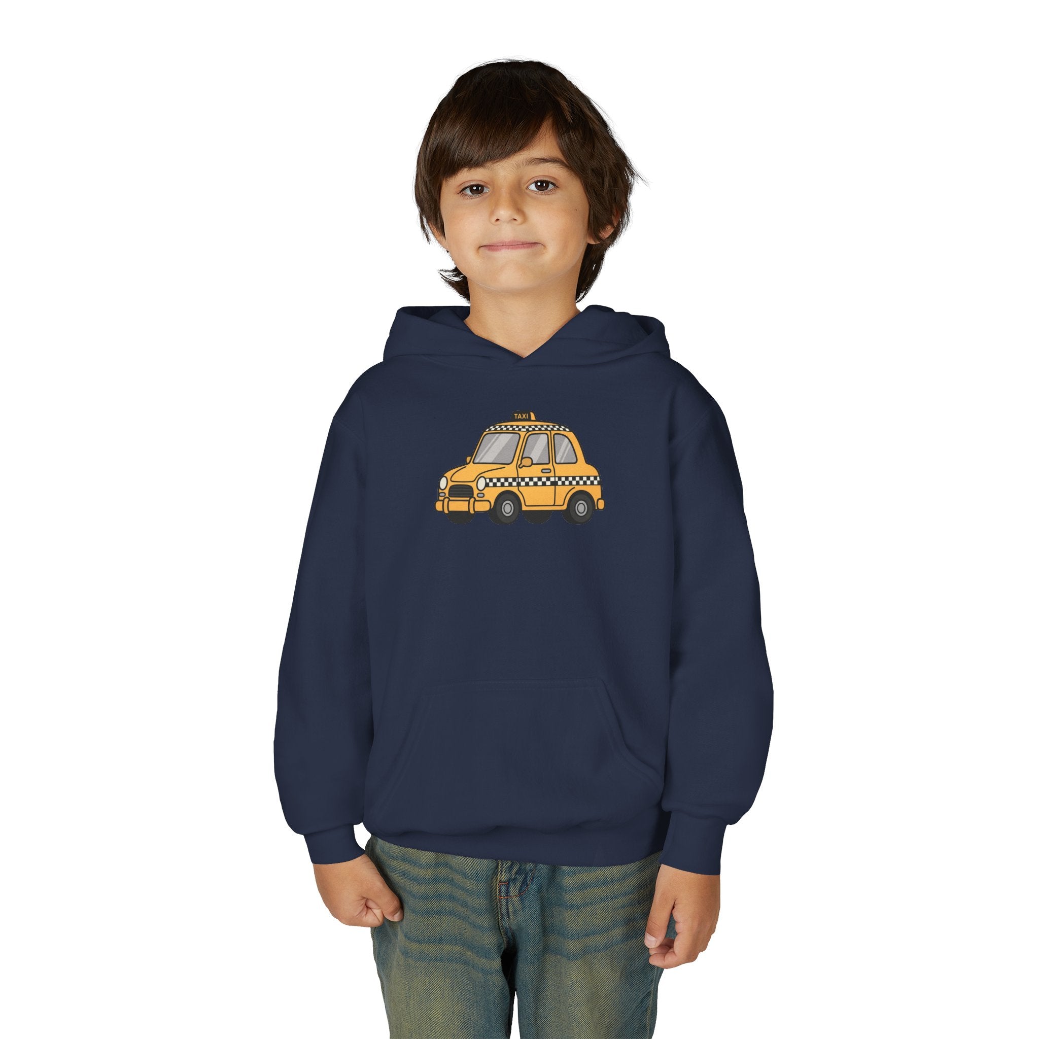 Sudadera con capucha para niños "Taxi Cab NYC" | Sudadera con capucha de Nueva York para niños