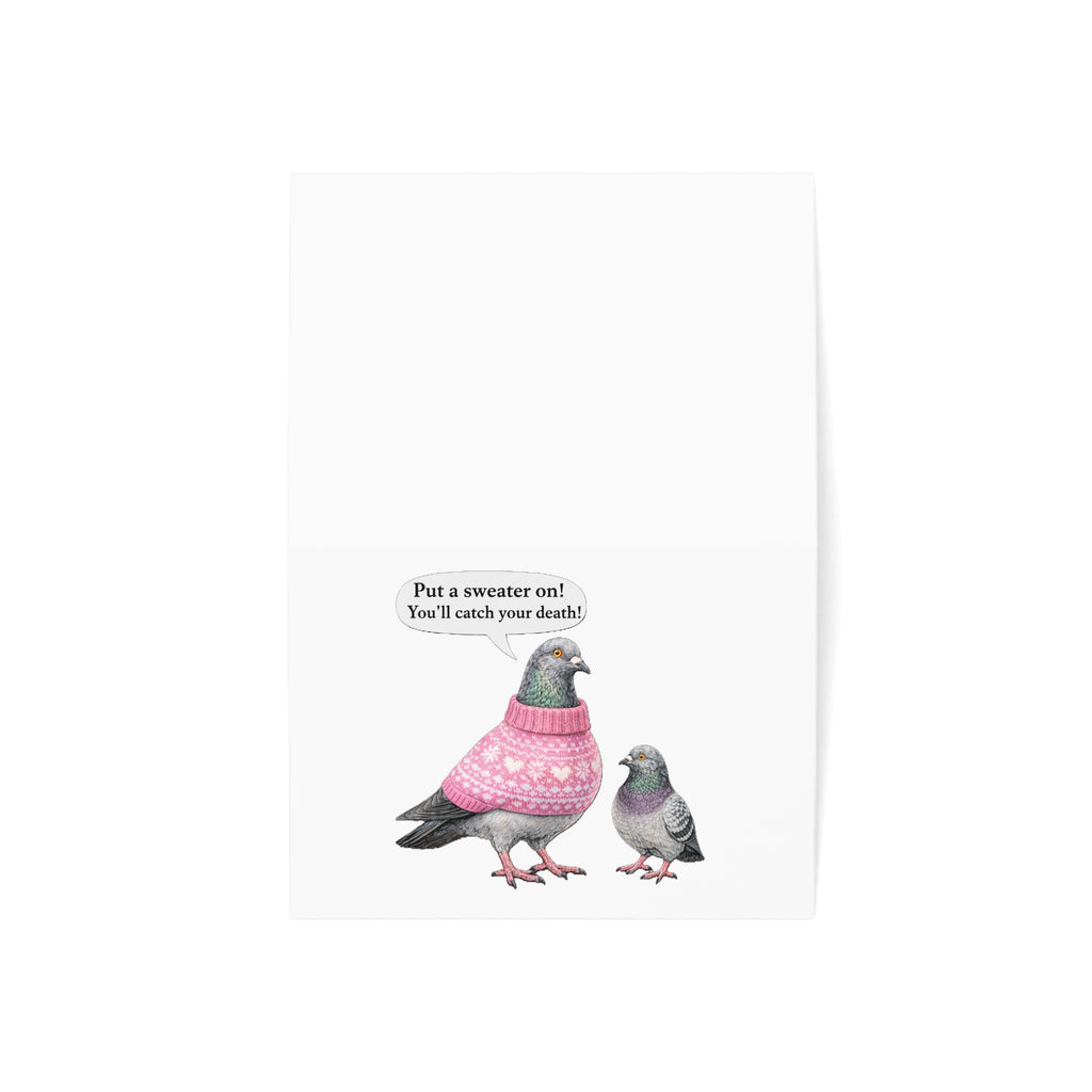 NYC Pigeon Mother's Day Greeting Cards | Mother's Day Card