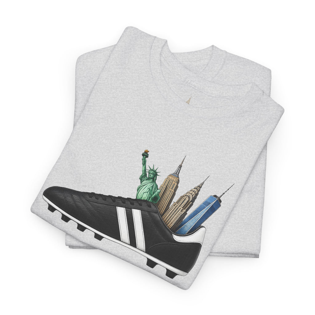 Soccer Belongs in New York T-Shirt | Soccer in NYC Tee