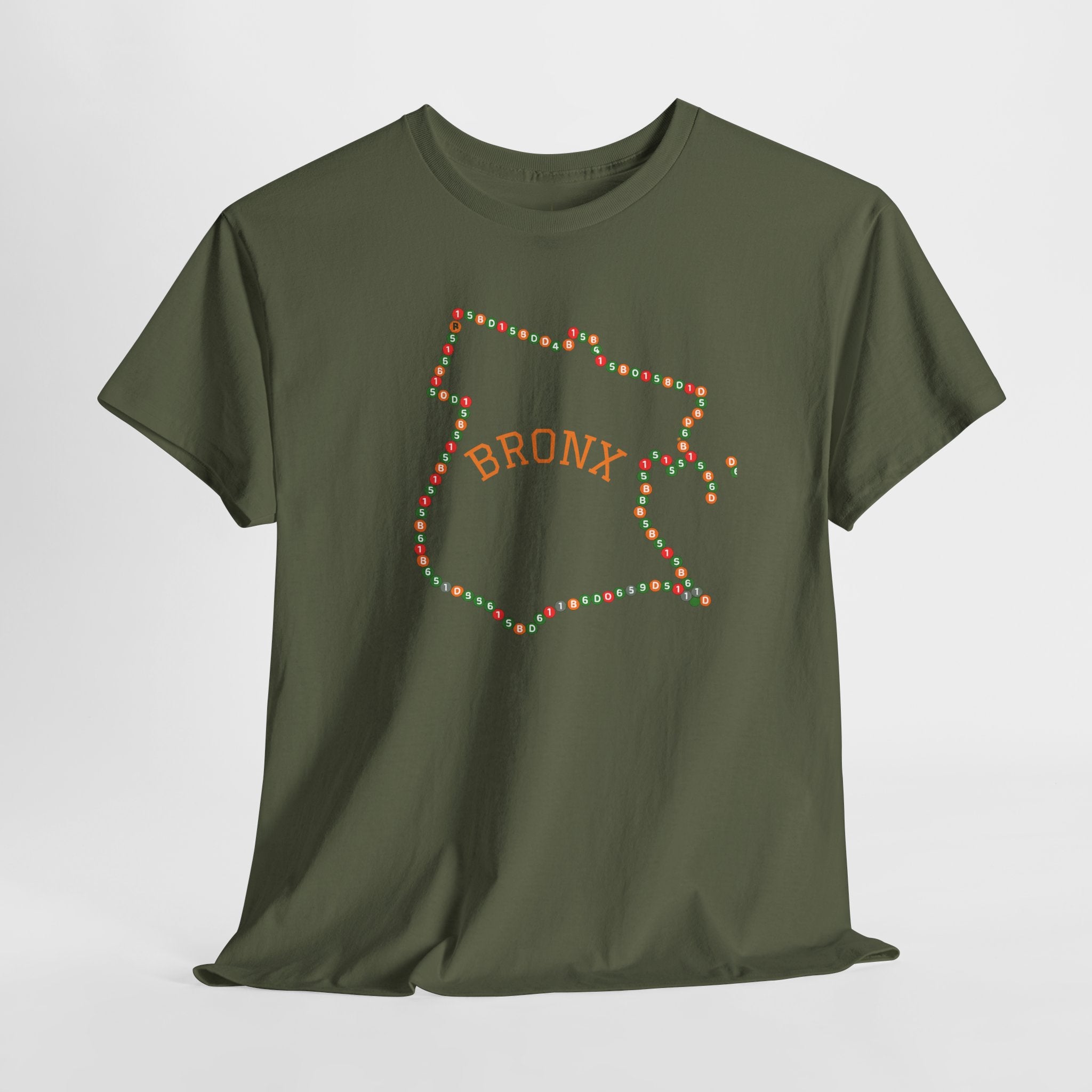 The Bronx Map T-Shirt | Subway Signs Tee