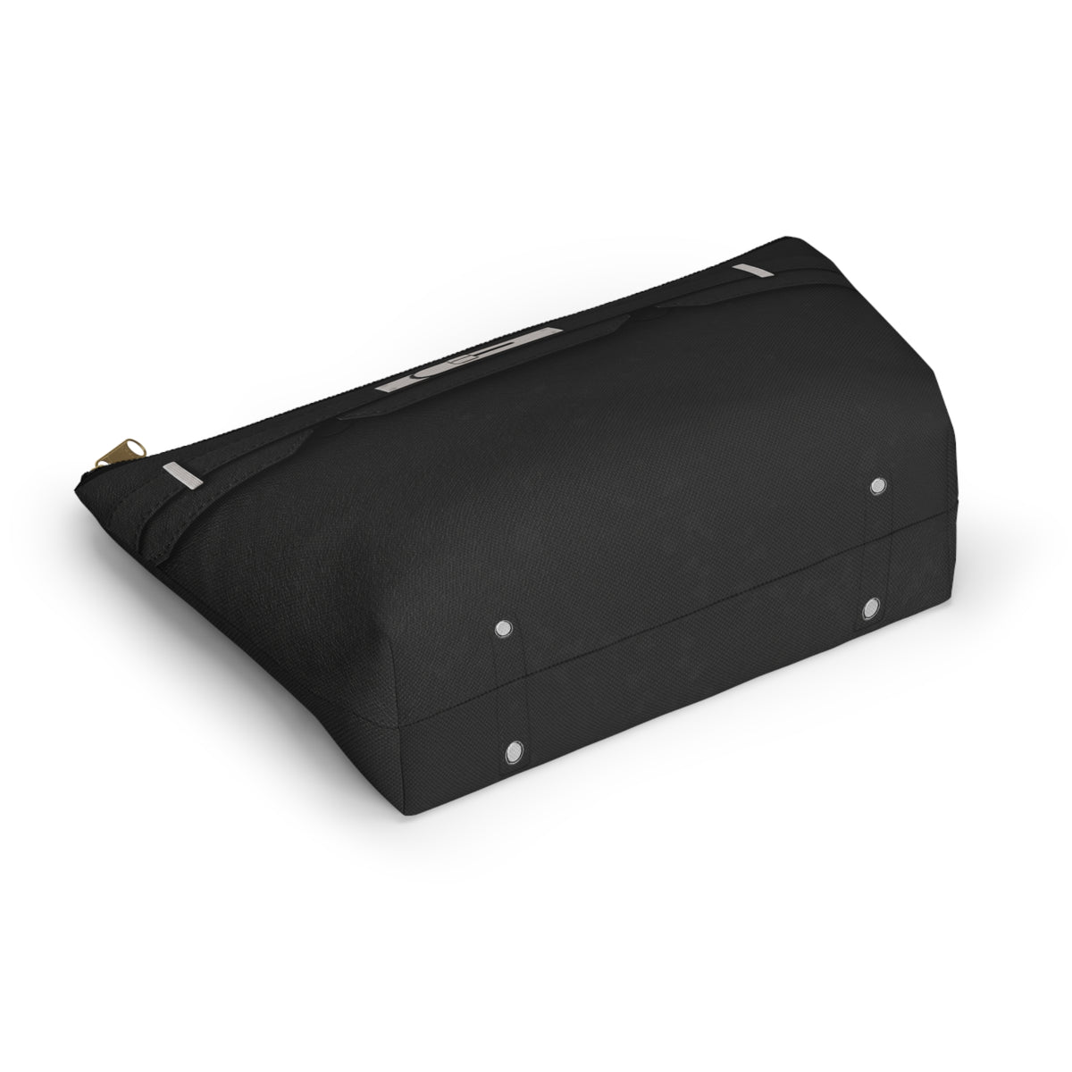 Canal Street Large Black Makeup Bag —  T-Bottom Travel Bag