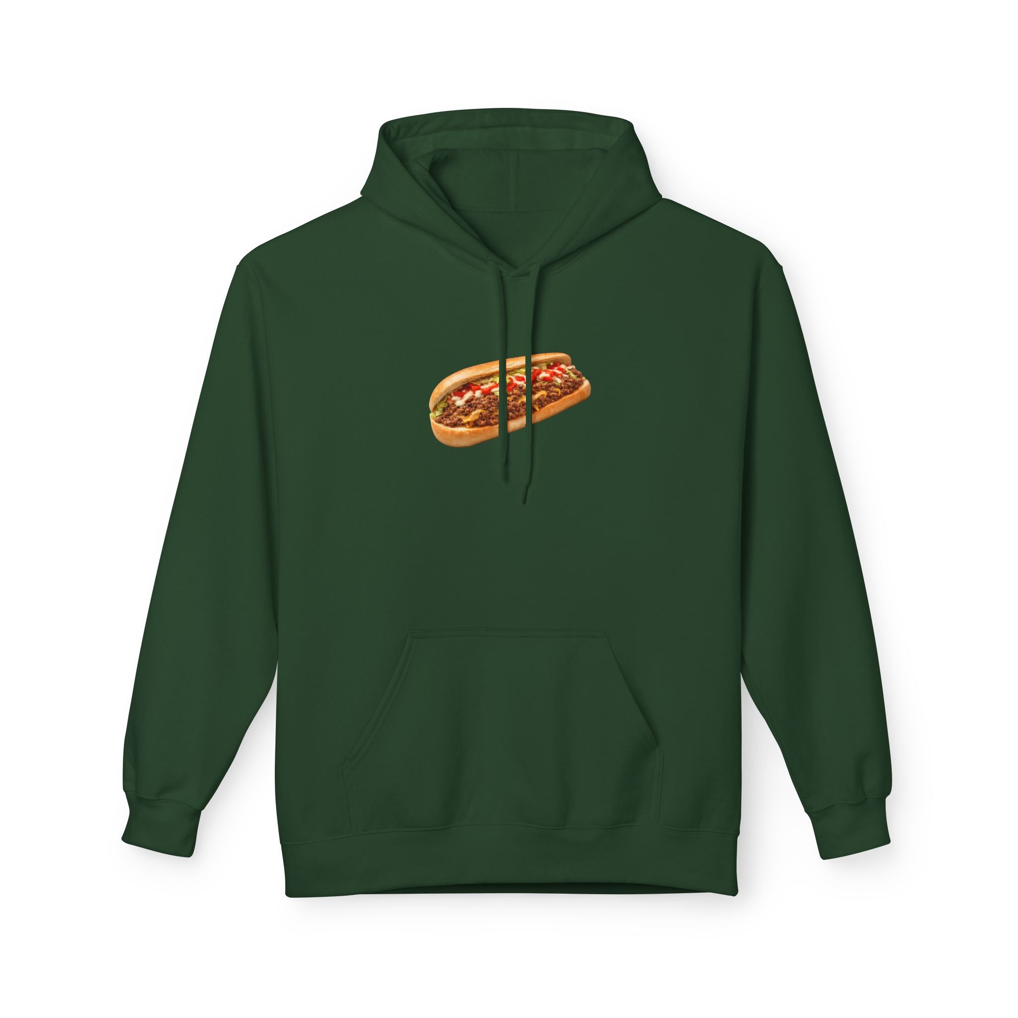 NYC Chopped Cheese Hoodie — New York Sandwich Hooded Pullover Sweatshirt