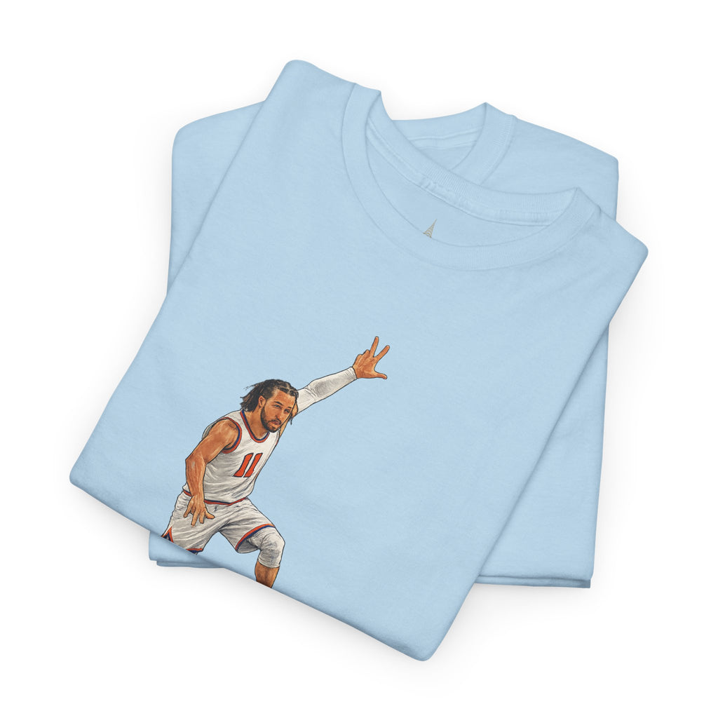 Jalen Brunson King of the Hill Top of the Heap Tee | New York New York Basketball T-Shirt