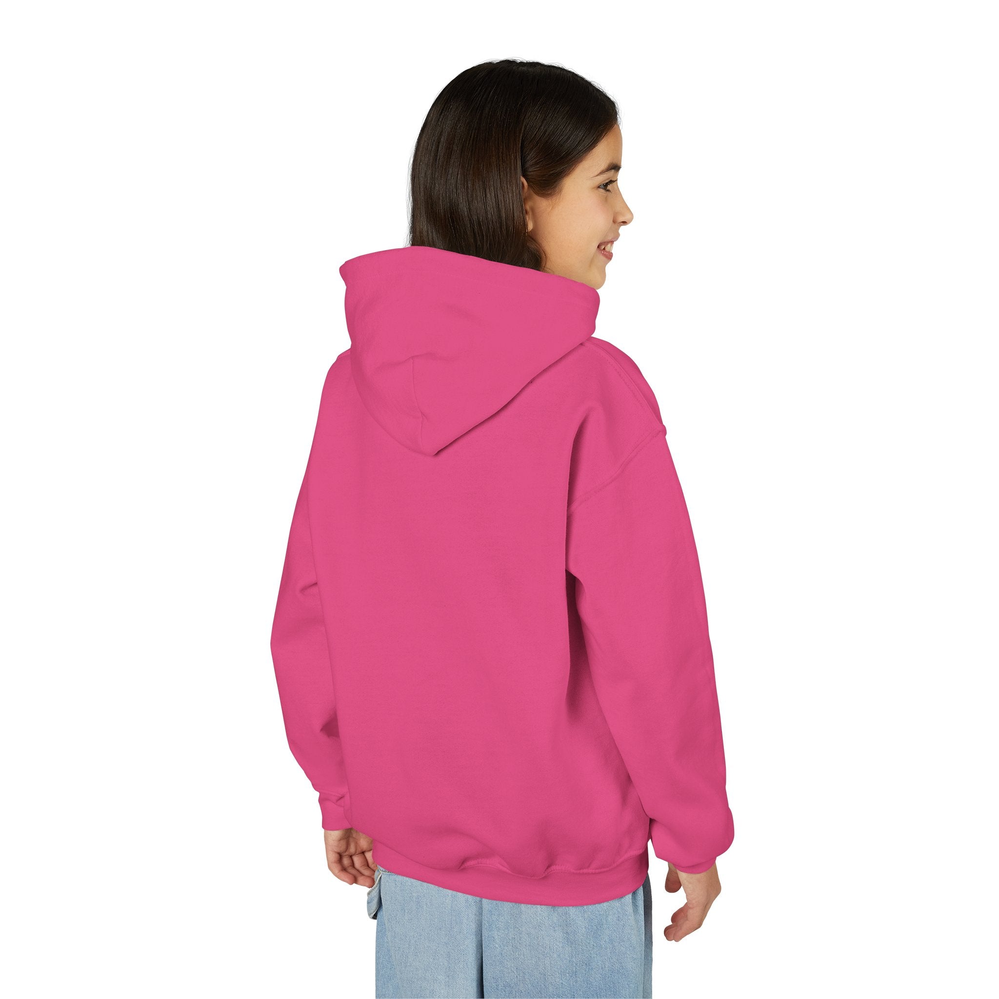 Fearless Girl NYC Kids   Feminist Girl Power New York Childrens Hooded Sweatshirt