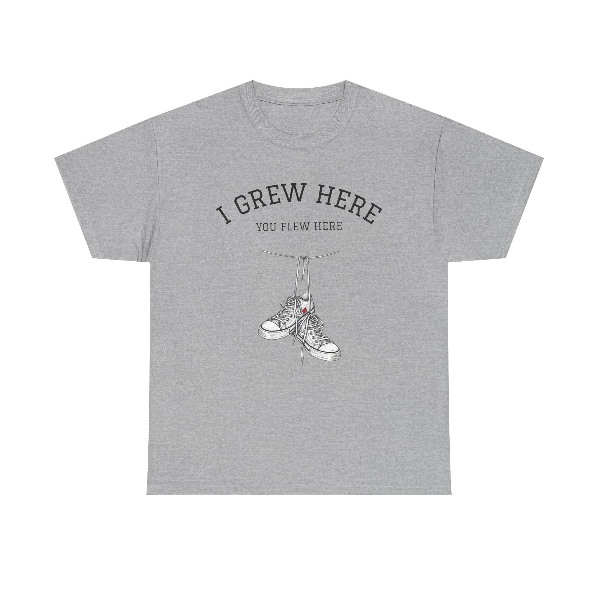 NYC Sneakers I I Grew Here You Flew Here T-Shirt