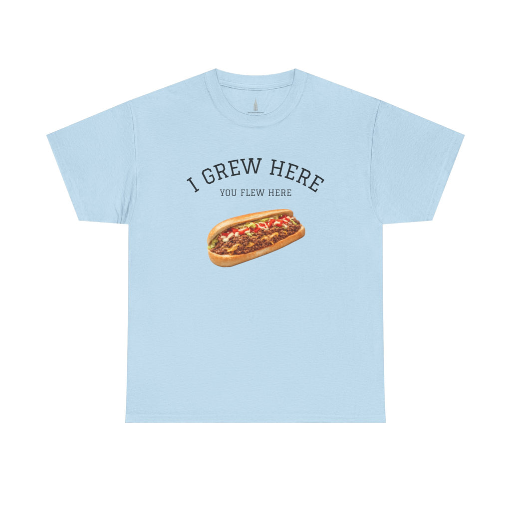 Chopped Cheese T-Shirt | I Grew Here You Flew Here New York City Bodega Food Tee