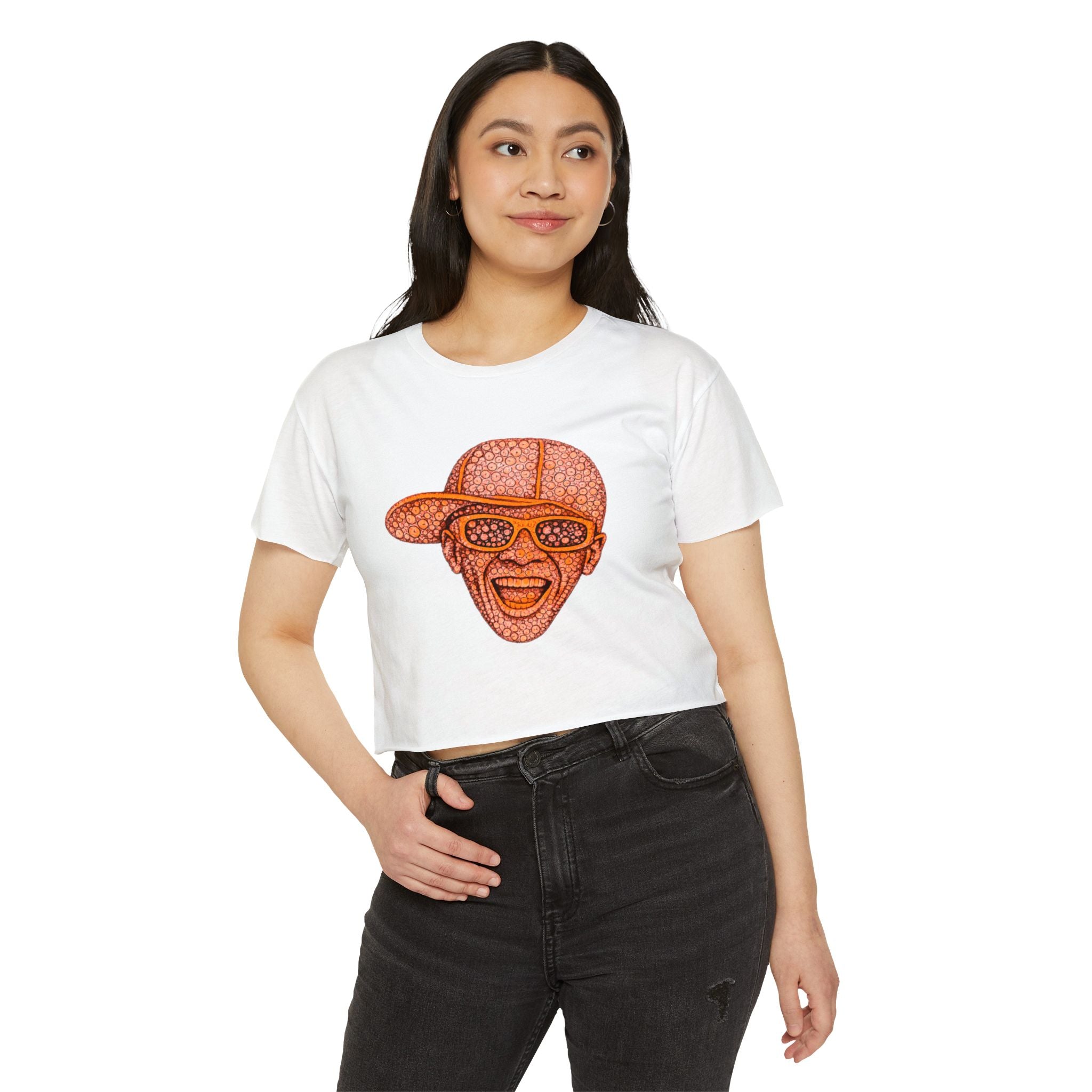 Clock Flavor Flav Crop Top T-shirt   Music Tee