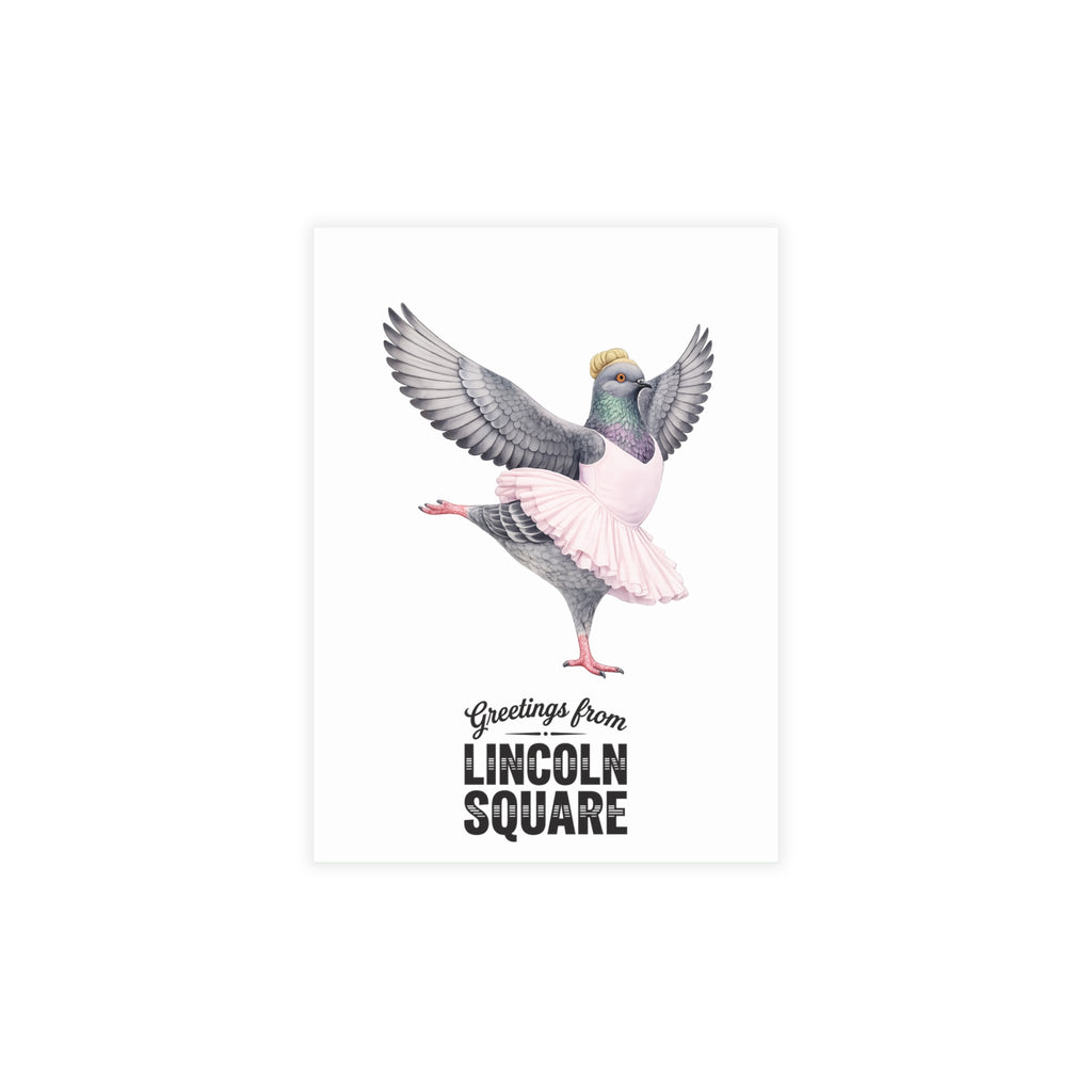 Lincoln Square NYC Pigeon Postcard Bundle (envelopes included)