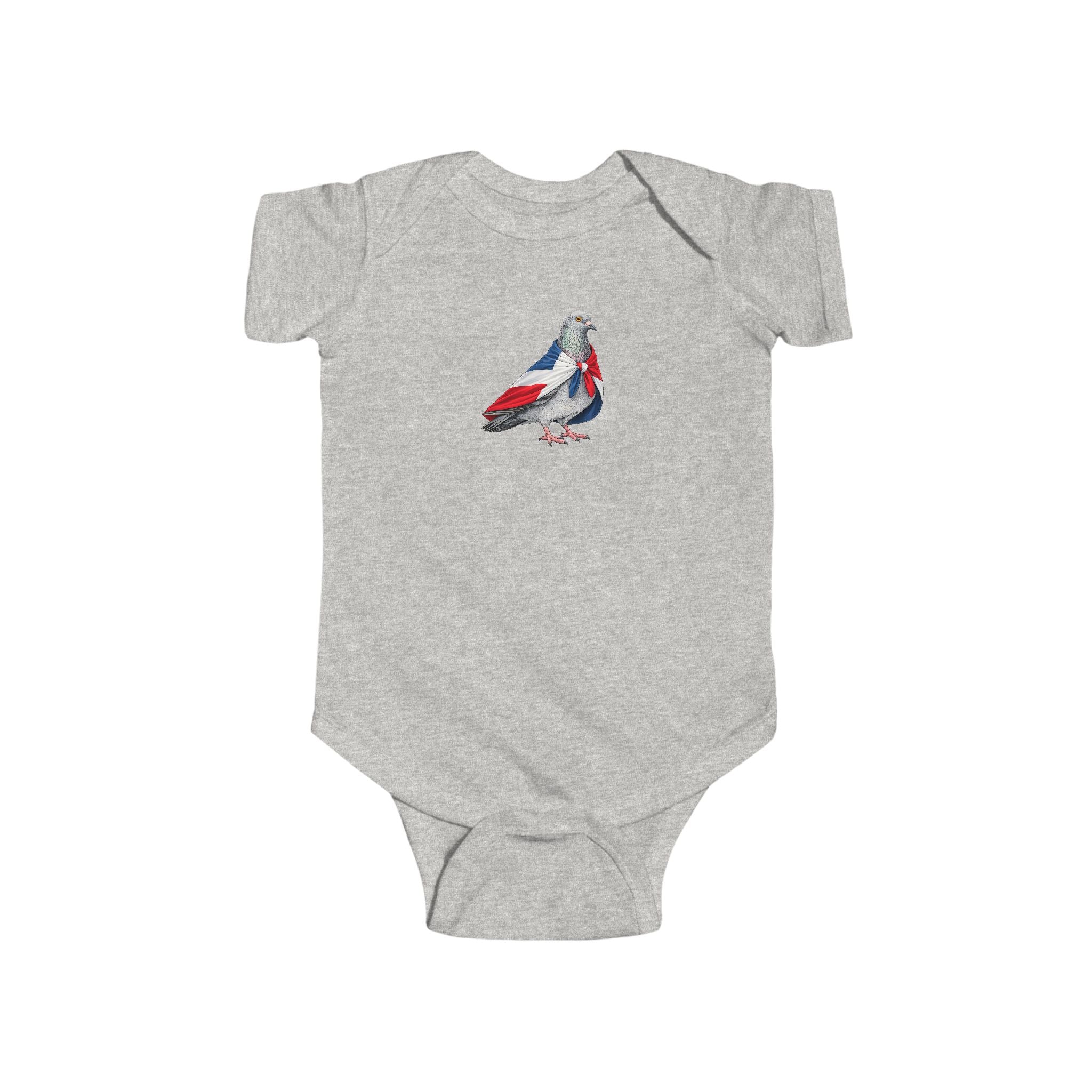 Customizable Washington Heights NYC Pigeon Baby Onesie | New Yorker Reveal Infant Bodysuit