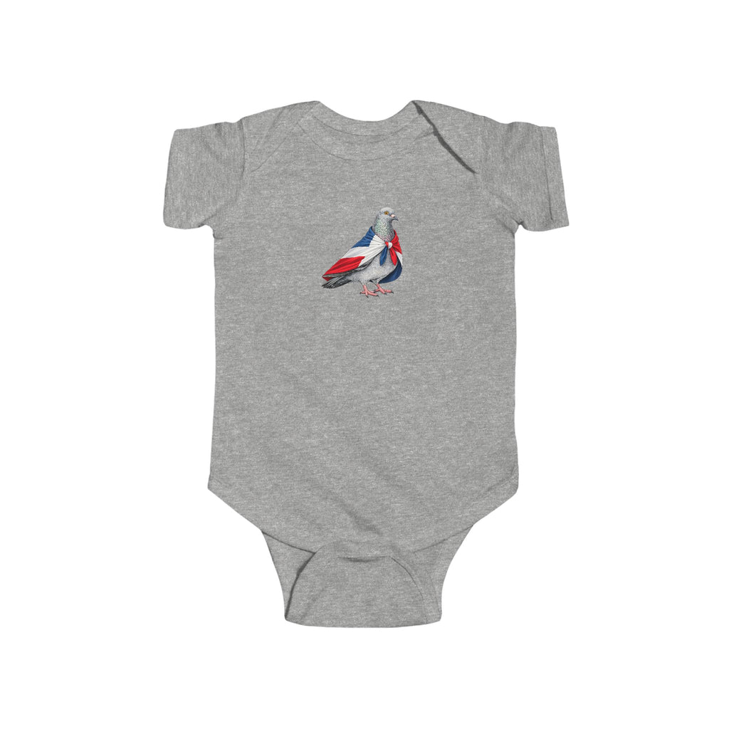 Customizable Washington Heights NYC Pigeon Baby Onesie | New Yorker Reveal Infant Bodysuit