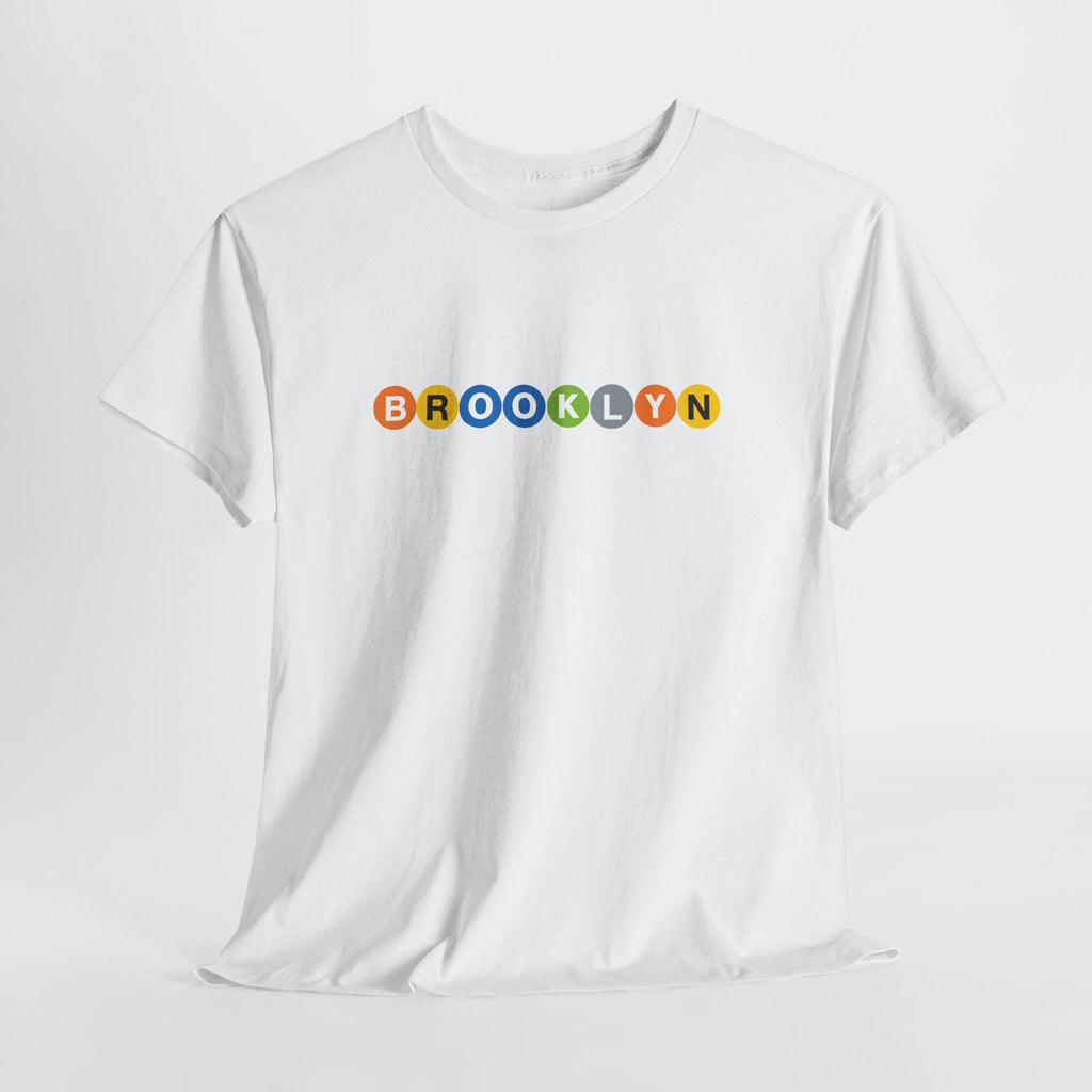 Camiseta Brooklyn | Camiseta de los letreros del metro de NYC