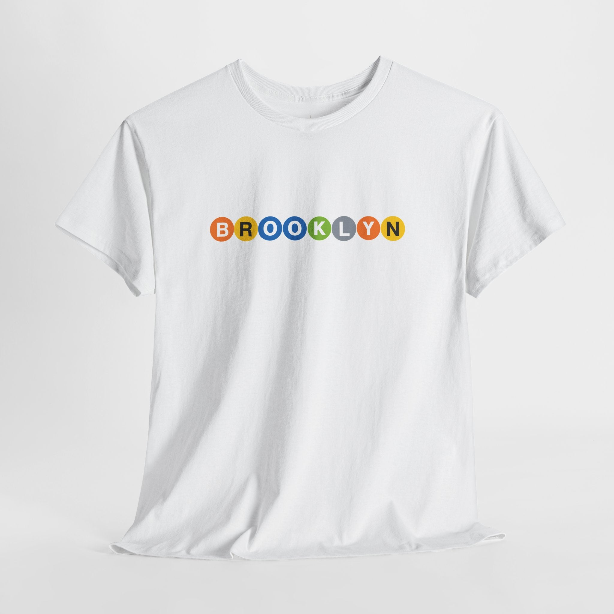 Camiseta Brooklyn | Camiseta de los letreros del metro de NYC