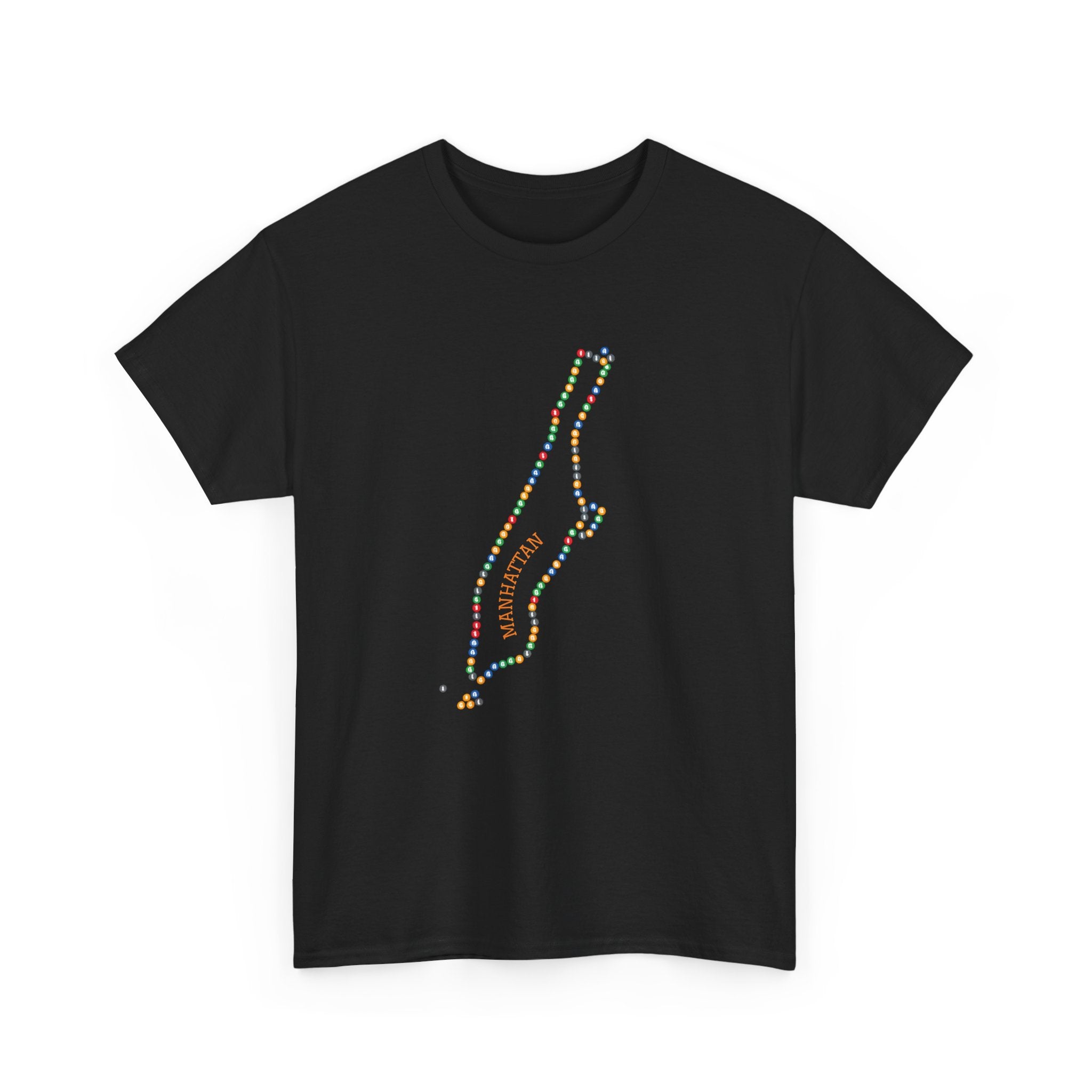 Manhattan Map T-Shirt | Subway Signs Tee