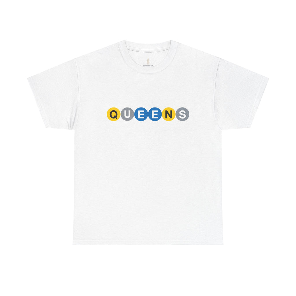 Queens T-Shirt | NYC Subway Signs Tee