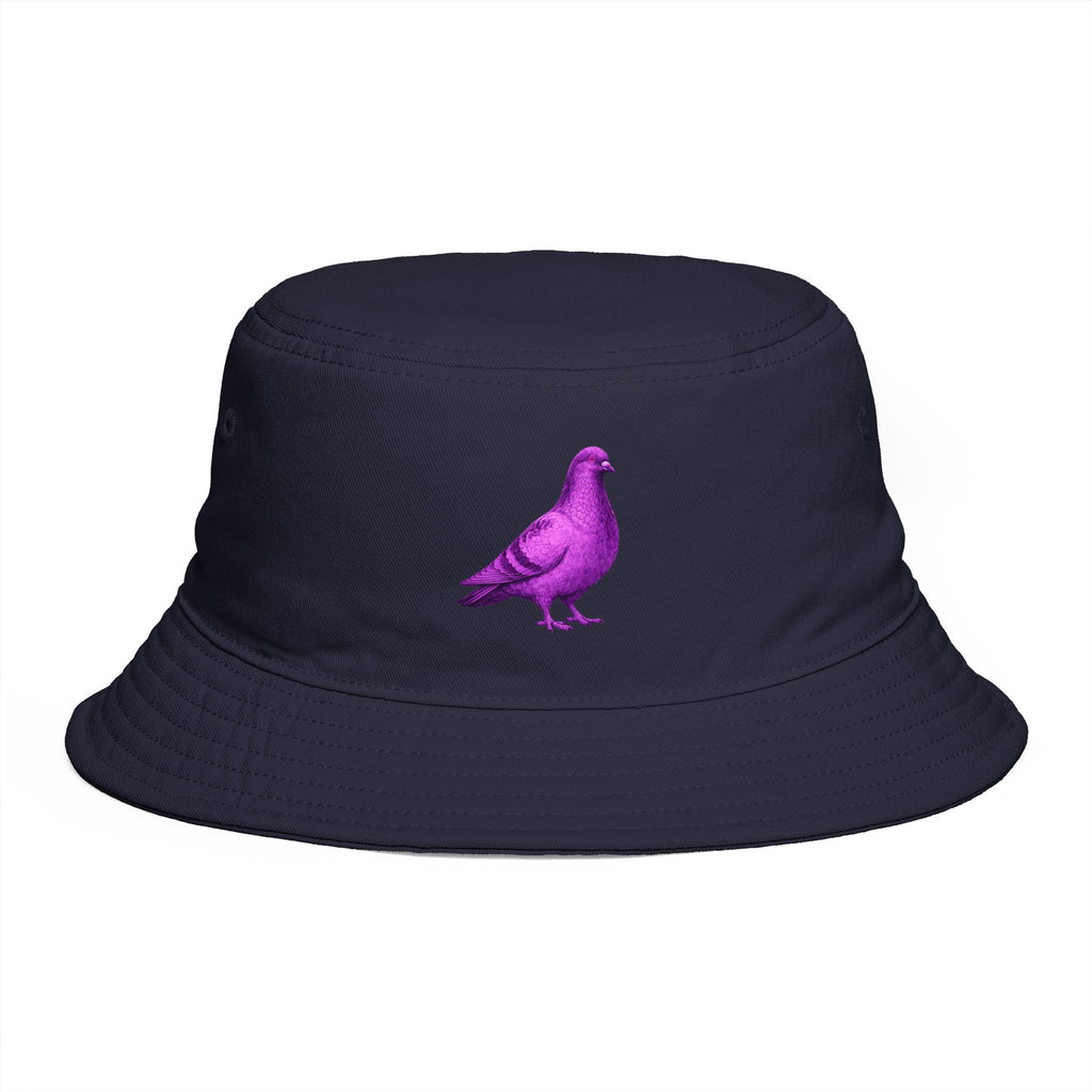 NYC Purple Pigeon Bucket Hat | Bird Lovers Hat