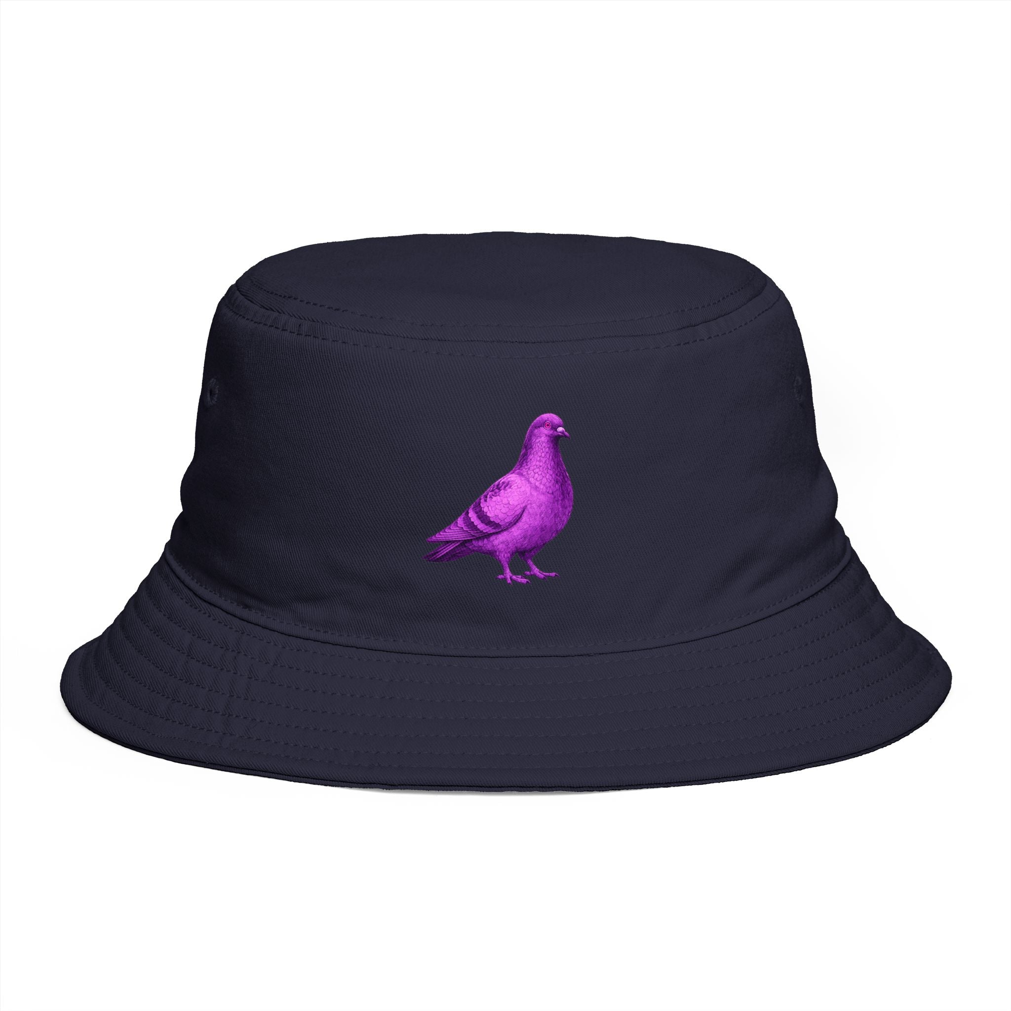 NYC Purple Pigeon Bucket Hat | Bird Lovers Hat