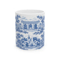 Kansas City Blue Toile de Jouy 11oz Ceramic Mug