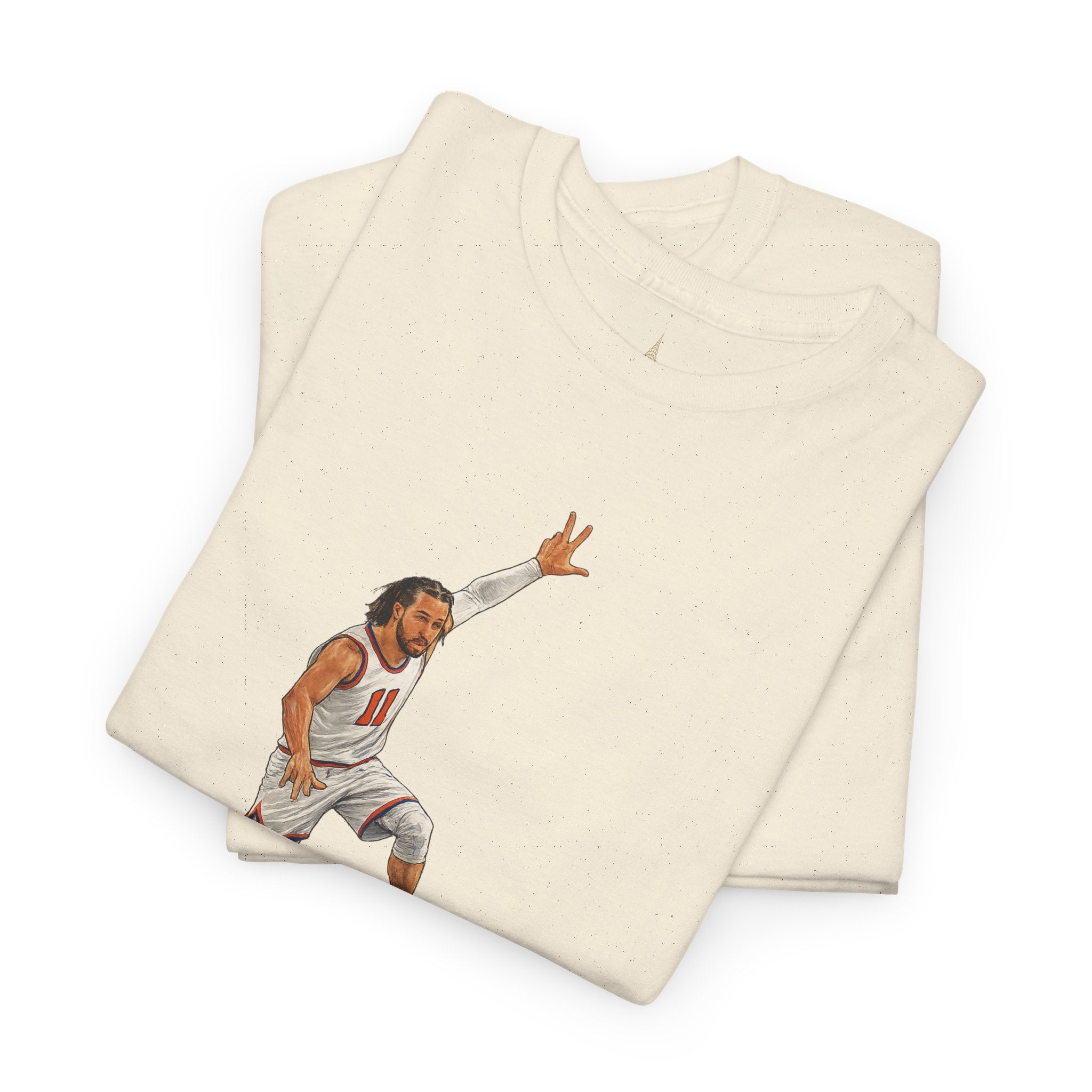 Jalen Brunson King of the Hill Top of the Heap Tee | New York New York Basketball T-Shirt