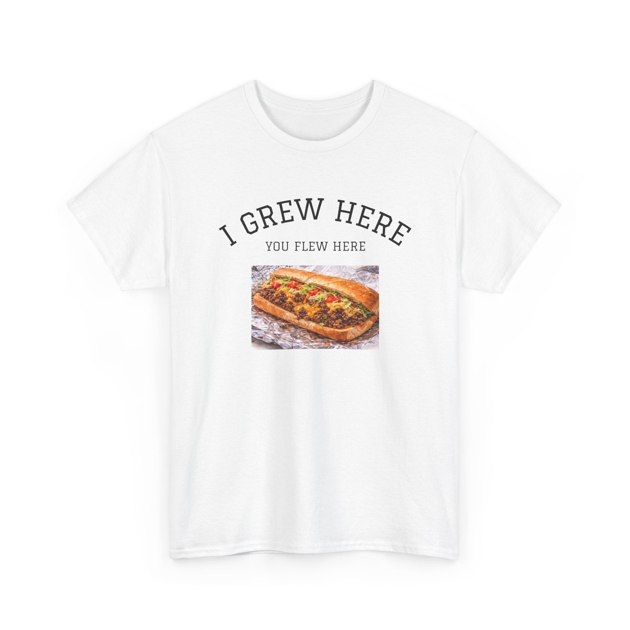 Chopped Cheese T-Shirt | I Grew Here You Flew Here New York City Bodega Food Tee