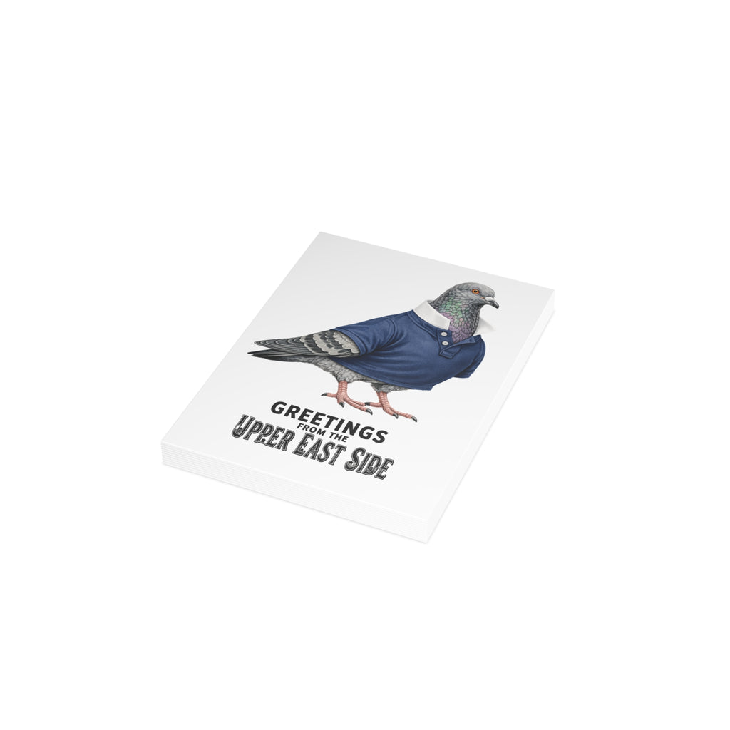 Paquete de postales de palomas del Upper East Side de Nueva York (sobres incluidos)