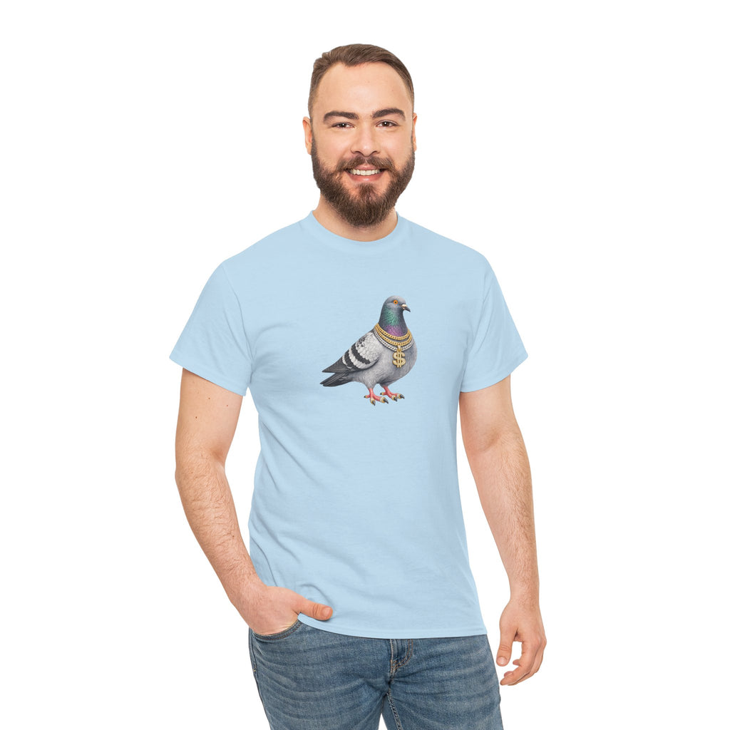 Customizable Diamond District NYC Pigeon T-Shirt | New York Jeweler Tee
