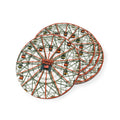 Posavasos de corcho de la Noria de Coney Island | Posavasos para bebidas de parque de atracciones
