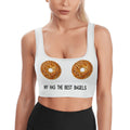 New York Has The Best Bagels Sports Bra