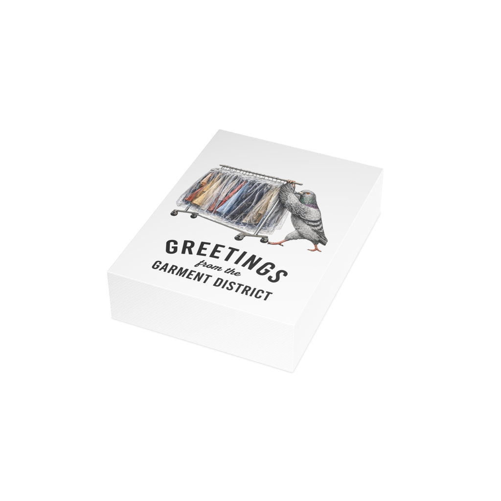 Garment District NYC Pigeon Postcard Bundle (envelopes included)