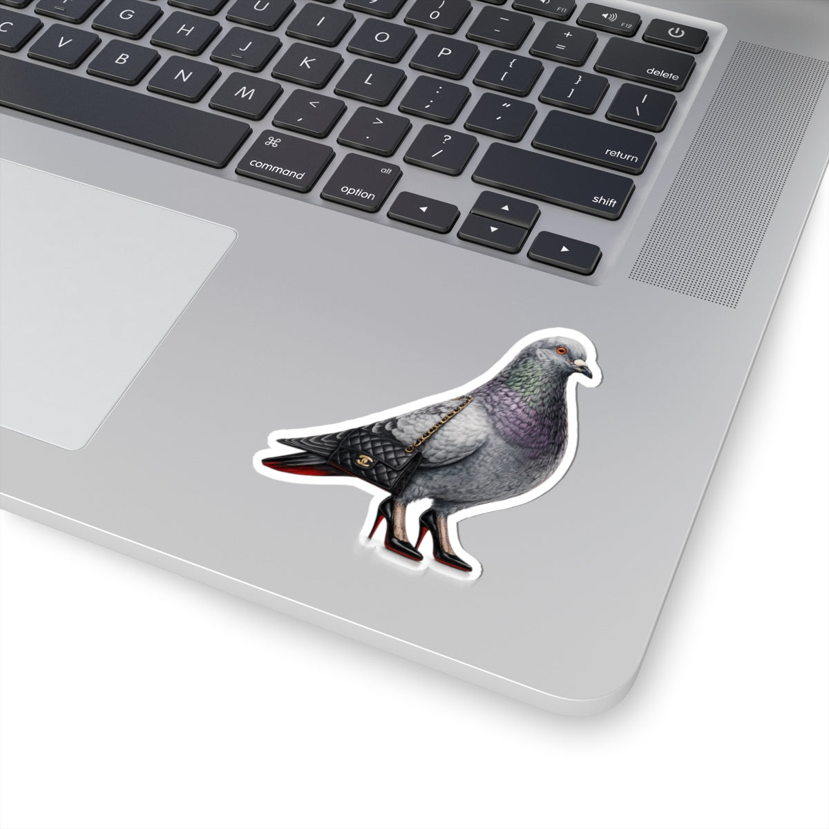 Meatpacking District NYC Pigeon 3" x 3" Sticker