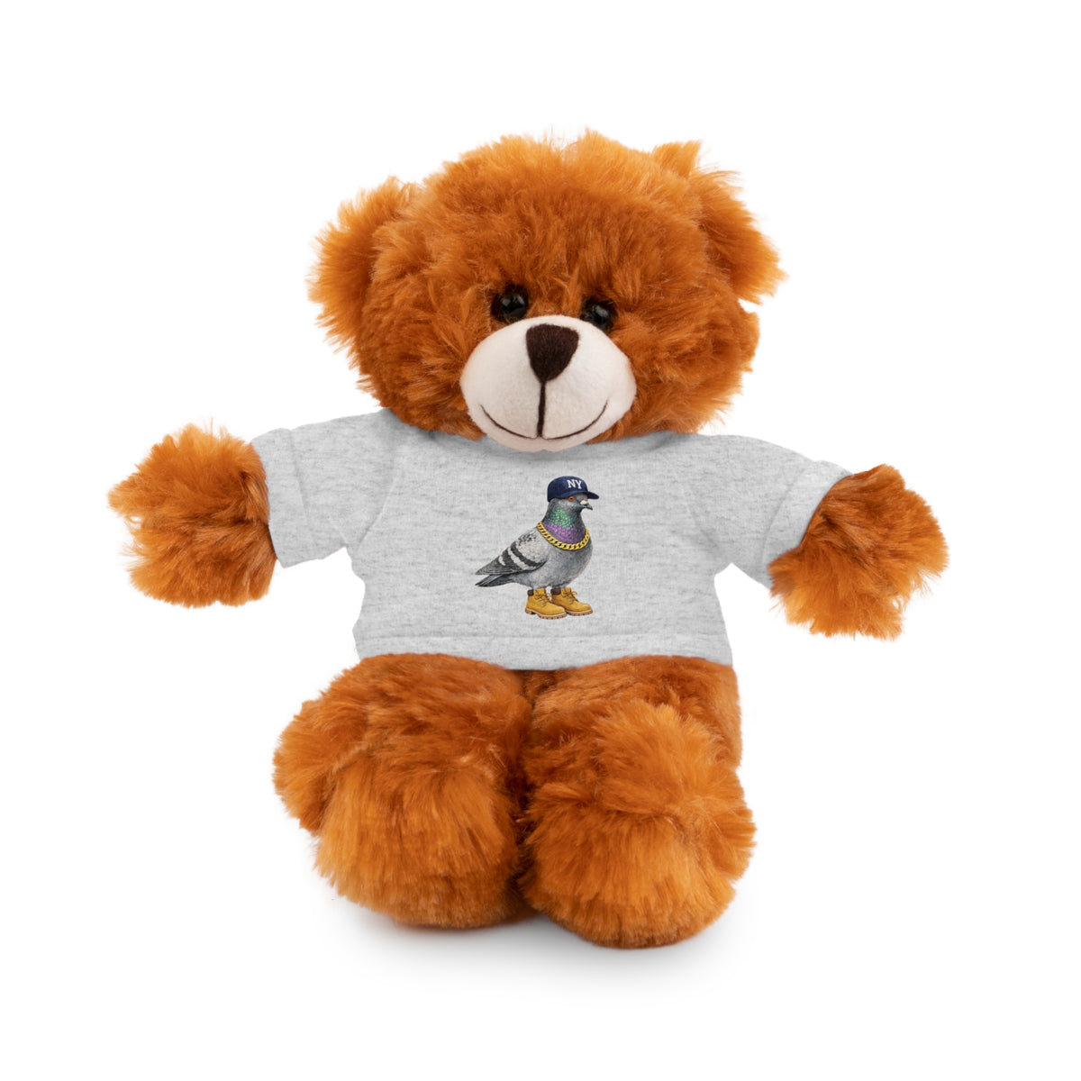 NYC Pigeon Fan Plush Teddy Bear