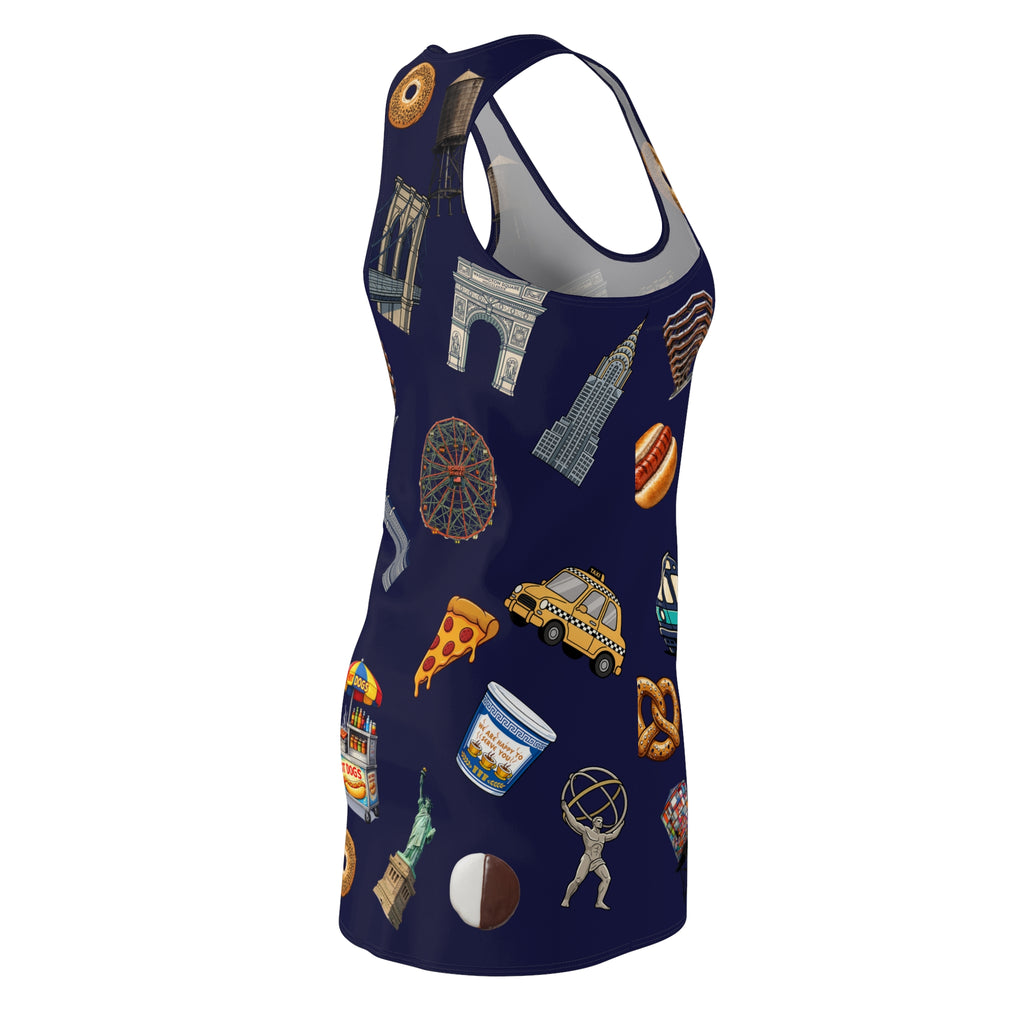 Vestido nadador Icons of New York City — Cubrebaños de las atracciones de NYC