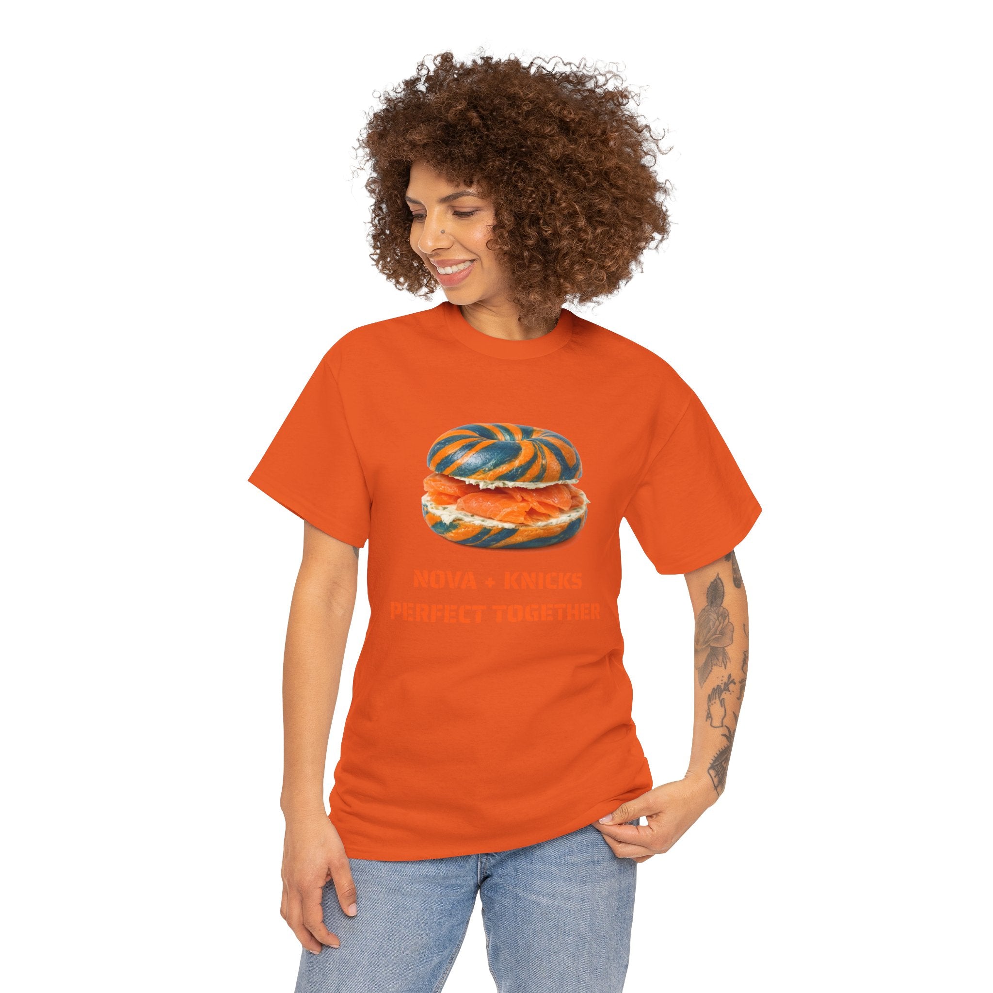 Nova Knicks Tee | New York Basketball Bagel T-Shirt