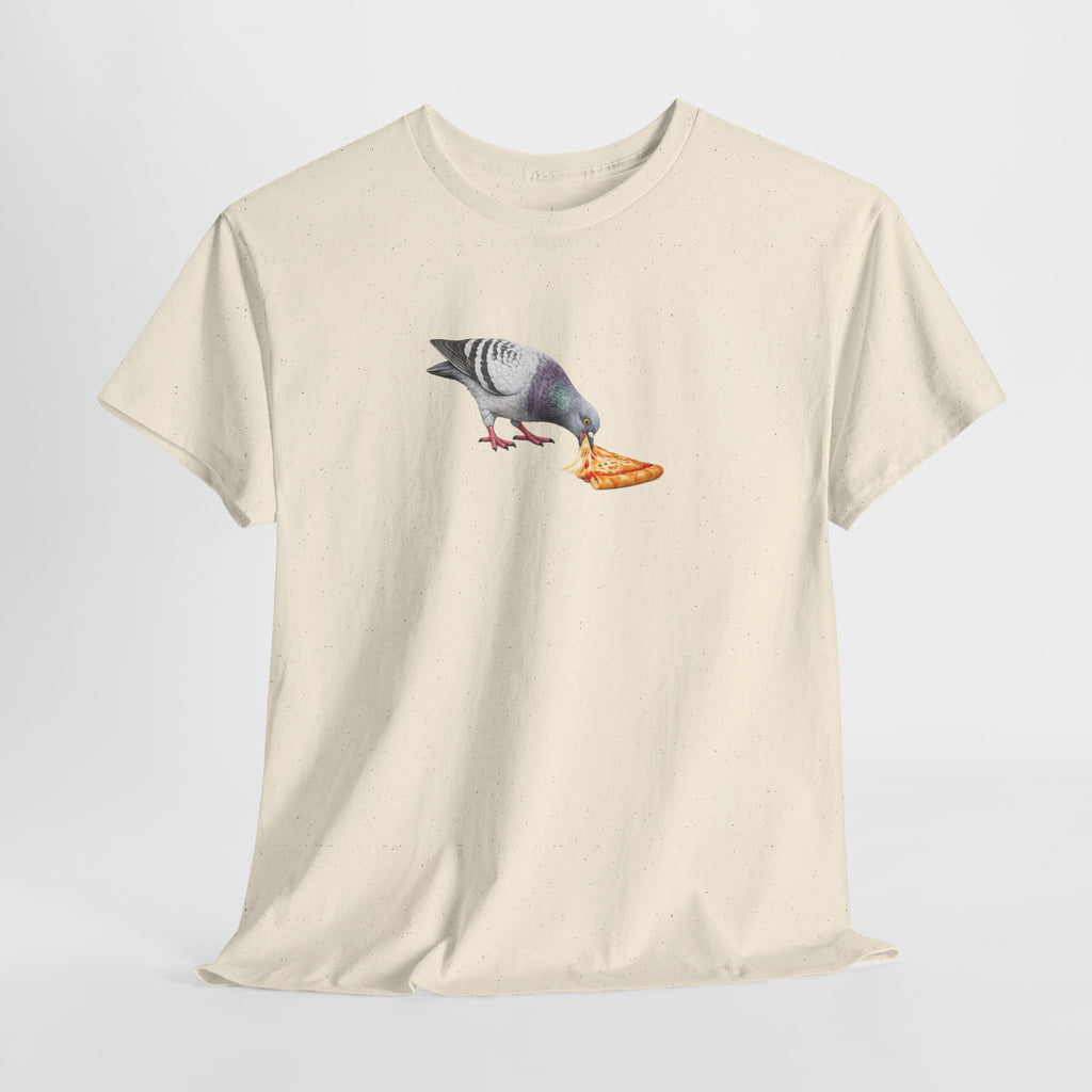 Customizable Little Italy NYC Pigeon T-Shirt | New York Pizza Lover Tee