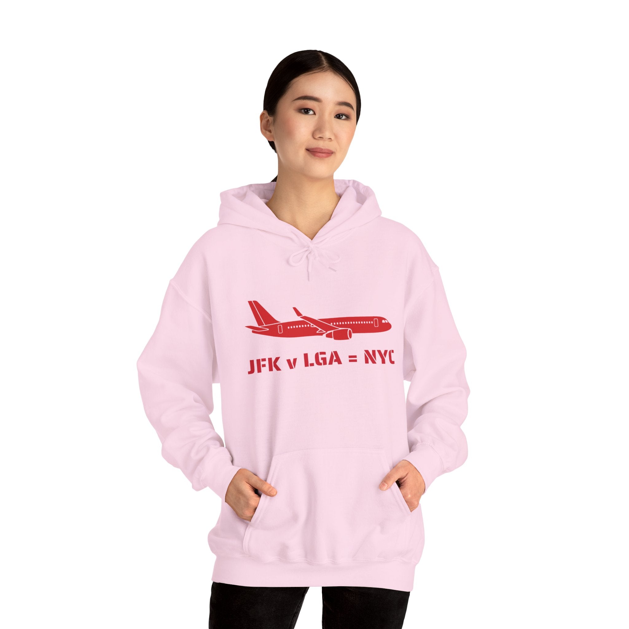 Travel Day Comfy Hoodie  |  NYC Math Hooded Sweatshirt