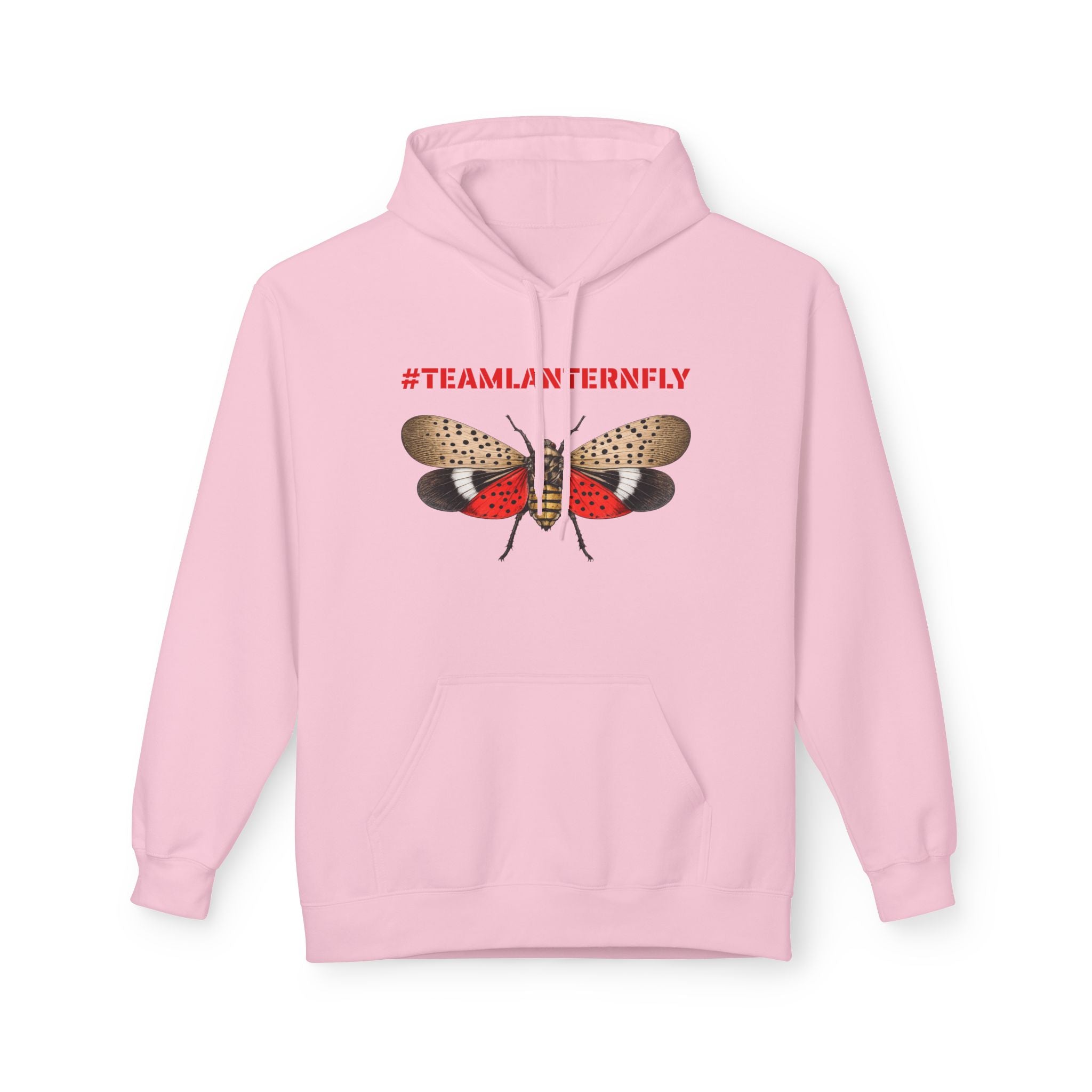 NYC Spotted Lanternfly Hoodie — Team Lanternfly Hooded Pullover Sweatshirt
