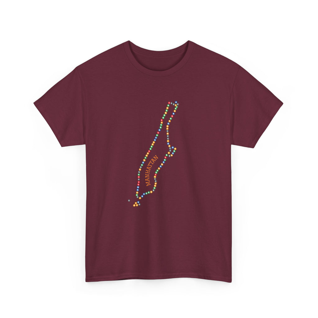 Manhattan Map T-Shirt | Subway Signs Tee
