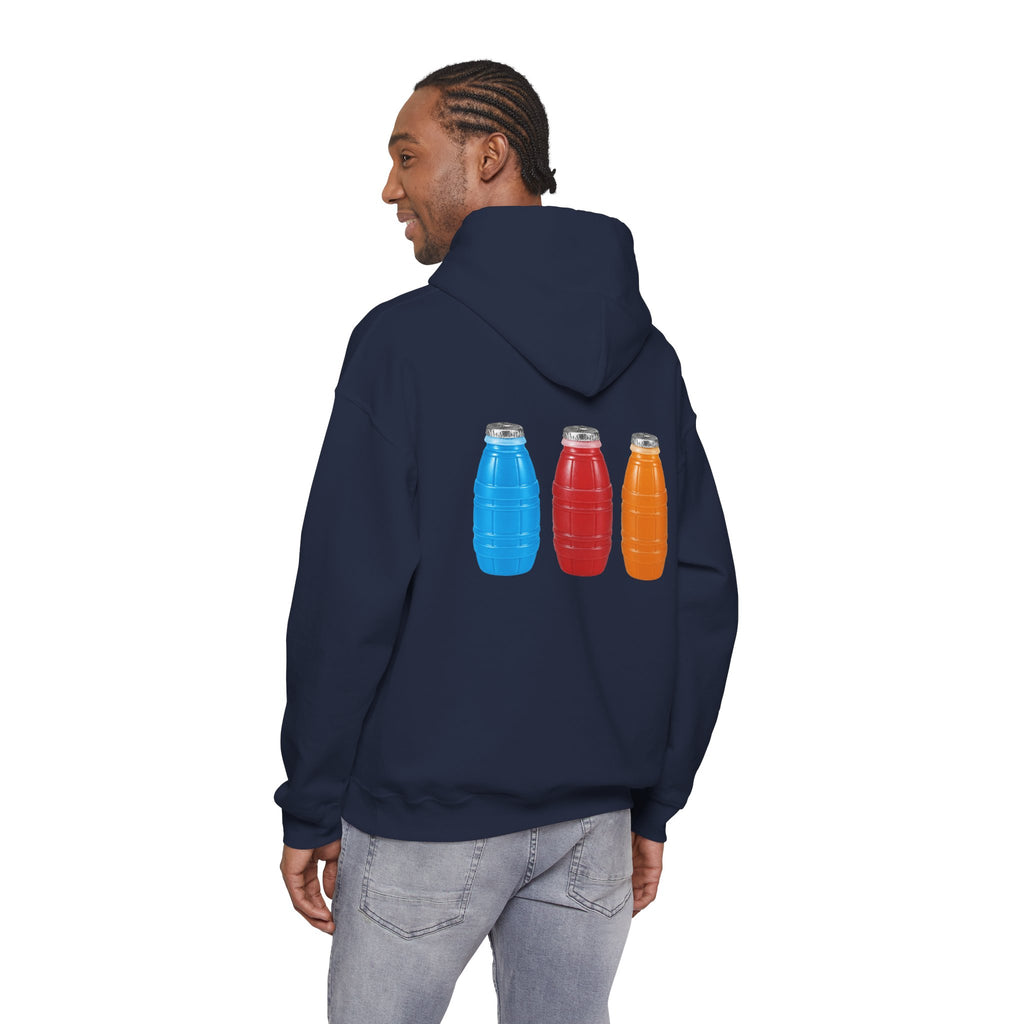 Bodega Quarter Water Bottle Trio Back Print Hoodie