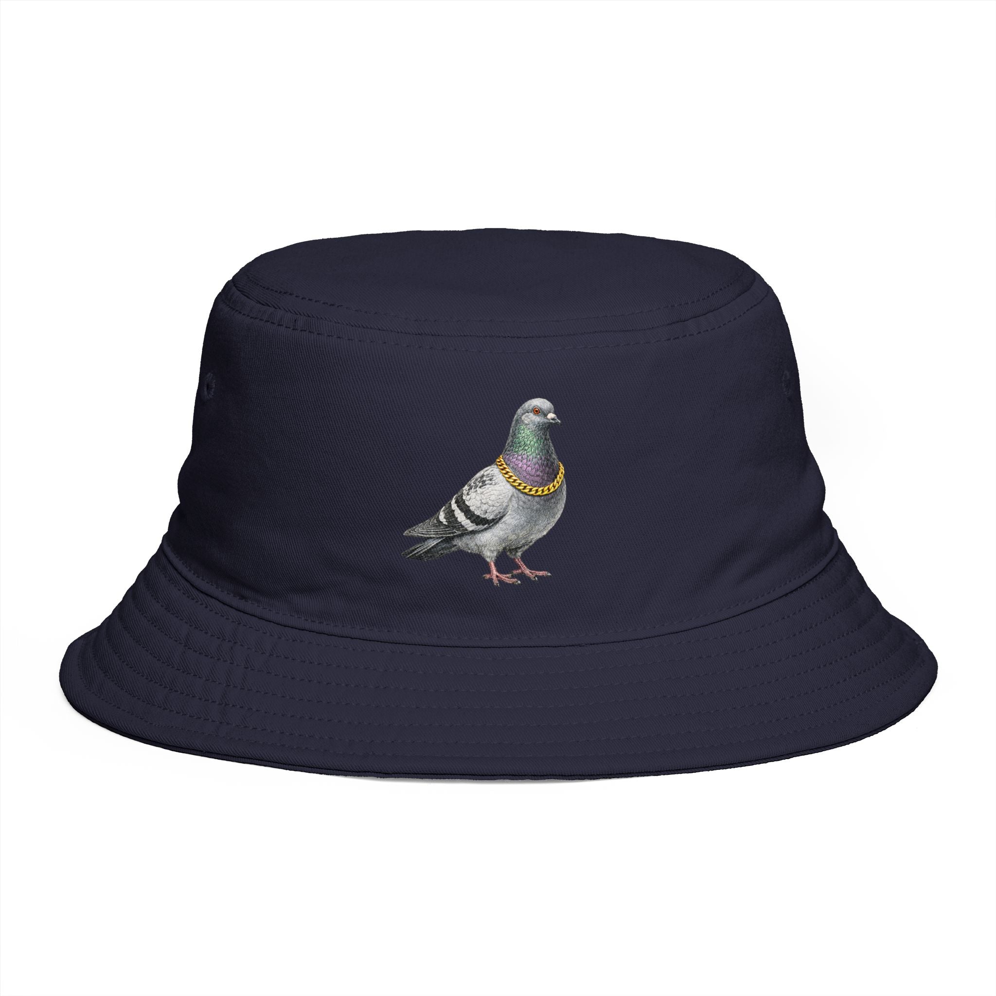 NYC Pigeon Bucket Hat | The New Yorker Urban Bird Illustration