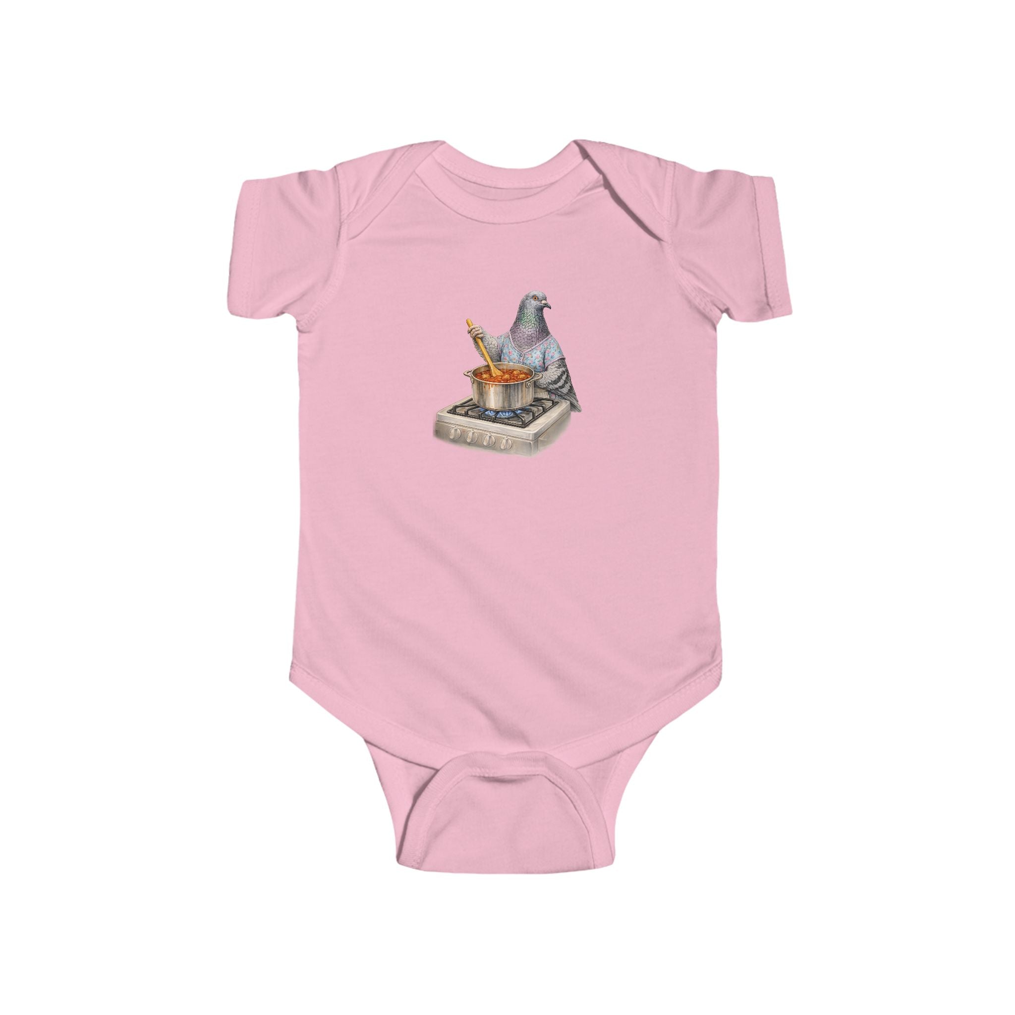 Customizable Bensonhurst NYC Pigeon Baby Onesie | New Yorker Reveal Infant Bodysuit