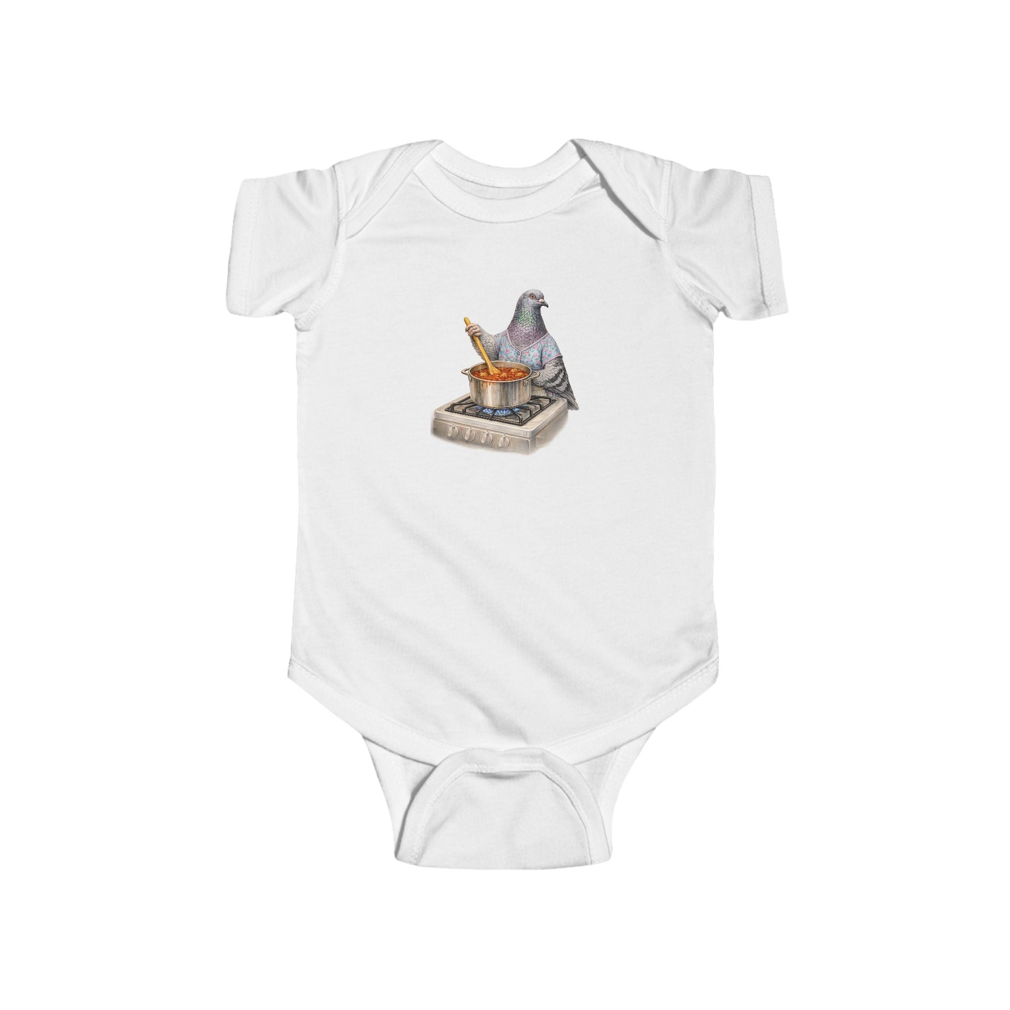 Customizable Bensonhurst NYC Pigeon Baby Onesie | New Yorker Reveal Infant Bodysuit