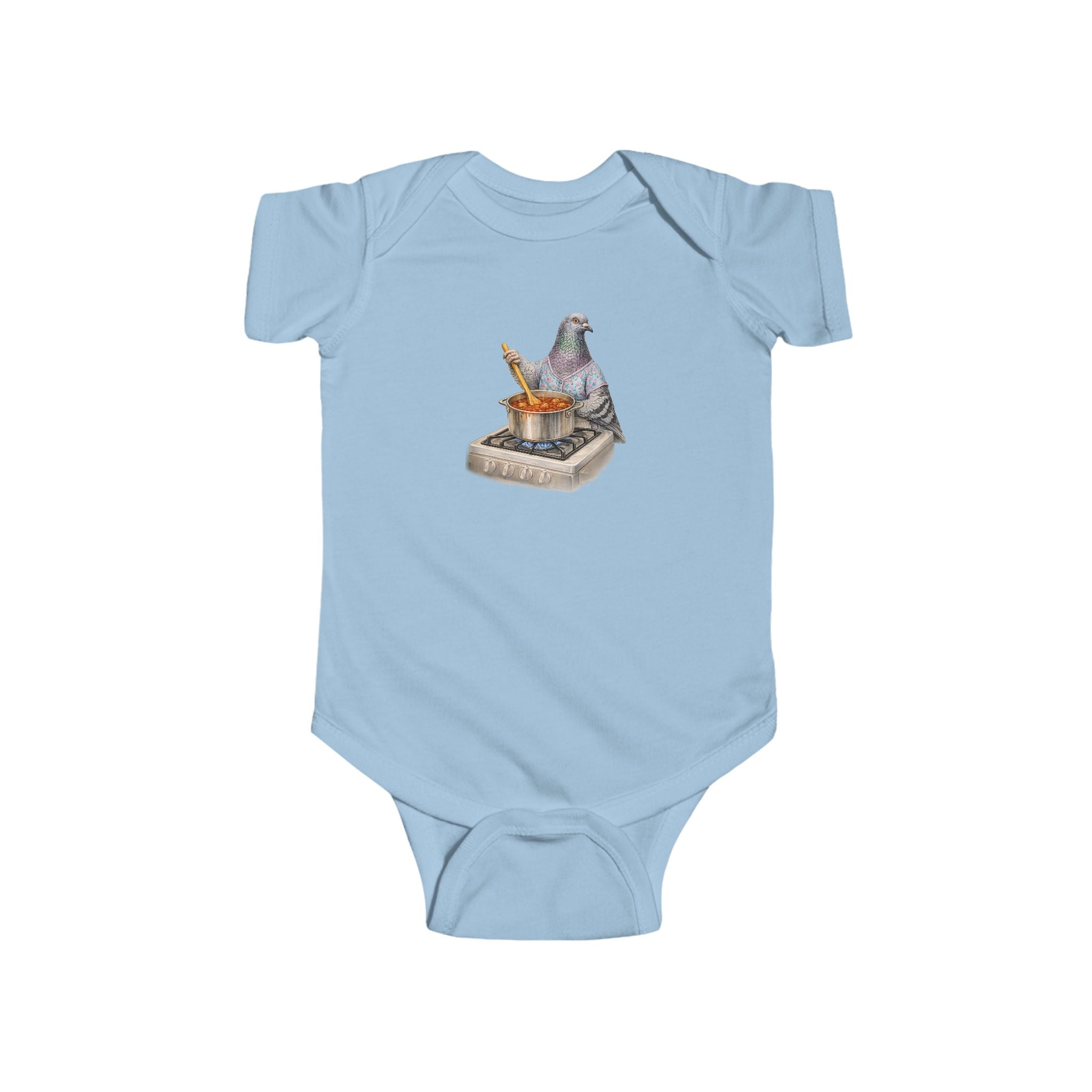 Customizable Bensonhurst NYC Pigeon Baby Onesie | New Yorker Reveal Infant Bodysuit