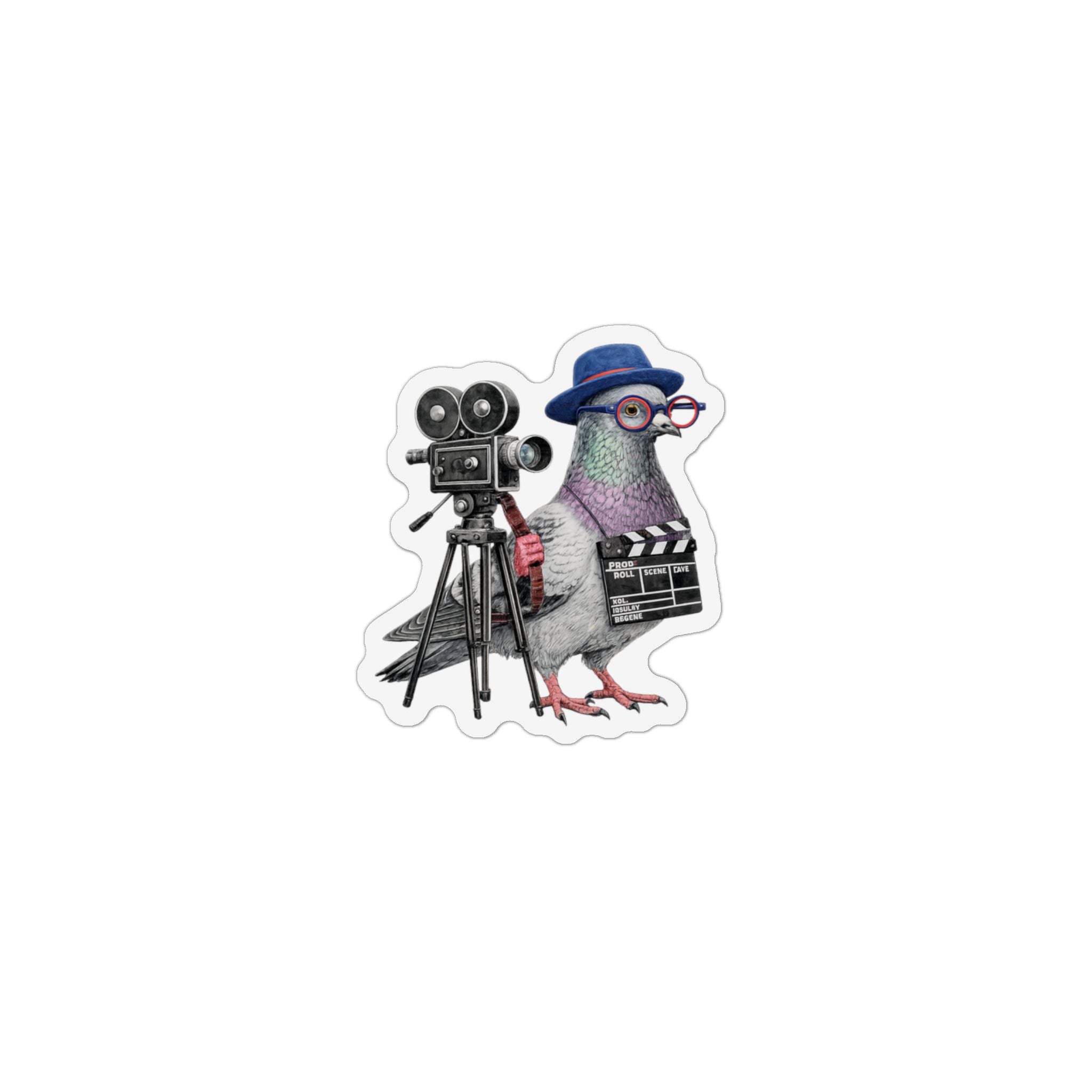 Tribeca NYC Pigeon Magnet | Filmmaker Bird Lover Fridge Magnet