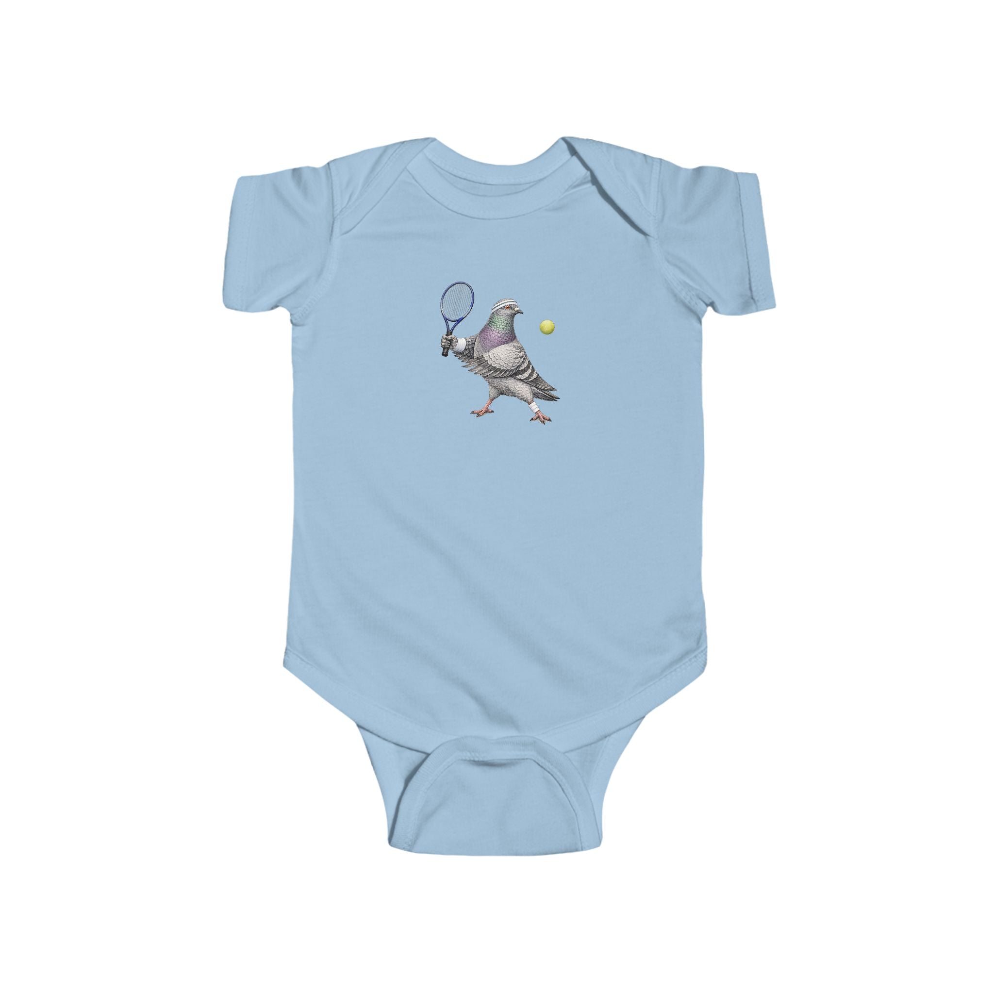 Customizable Forest Hills NYC Pigeon Baby Onesie | New Yorker Reveal Infant Bodysuit