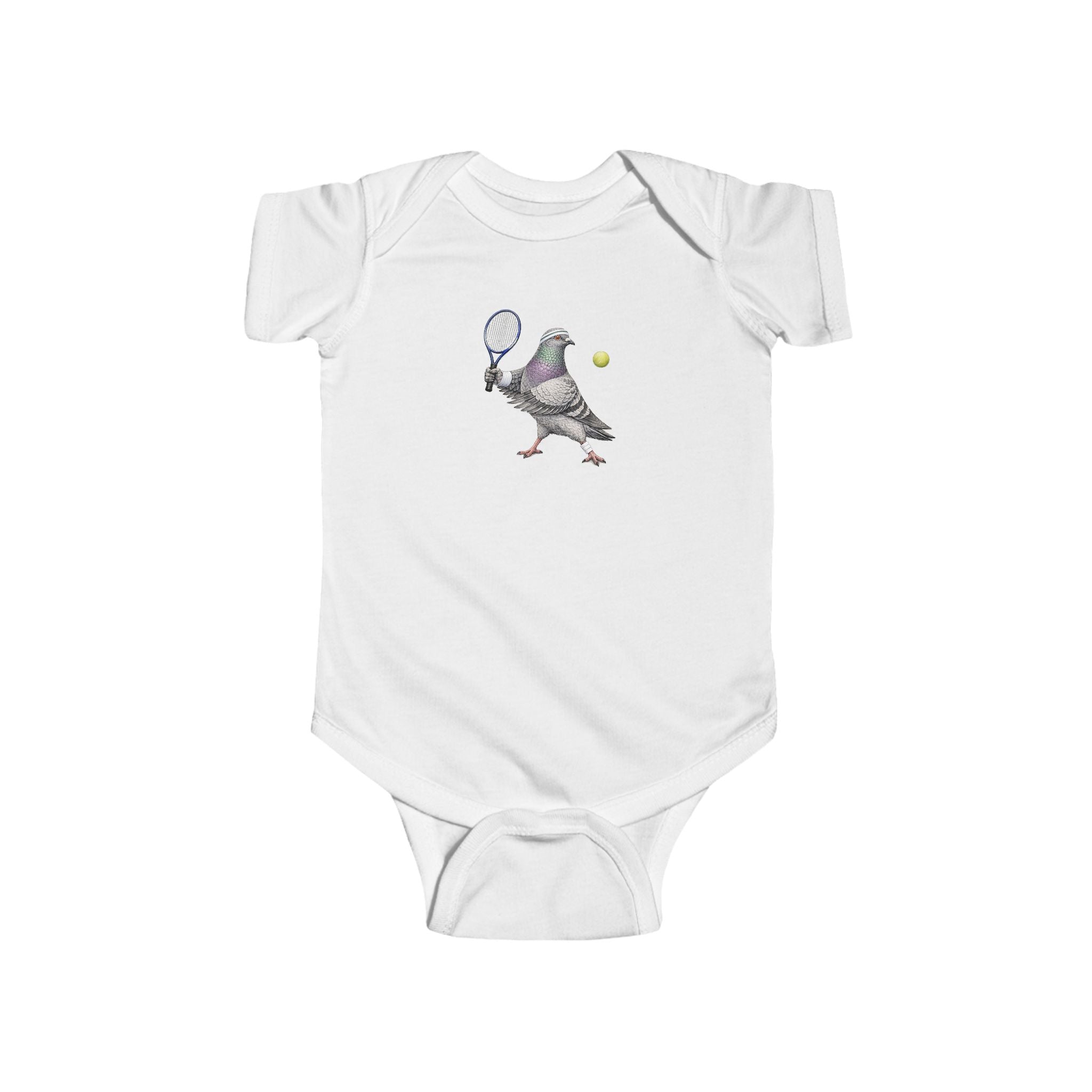 Customizable Forest Hills NYC Pigeon Baby Onesie | New Yorker Reveal Infant Bodysuit