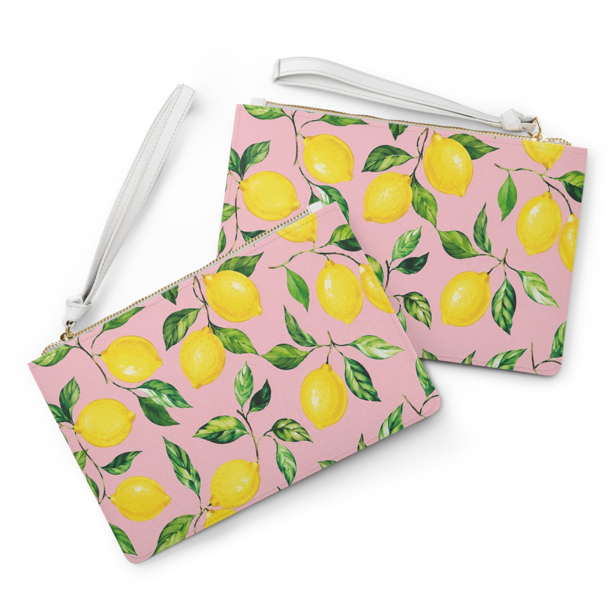 Little Italy Amalfi Pink with Lemons Clutch