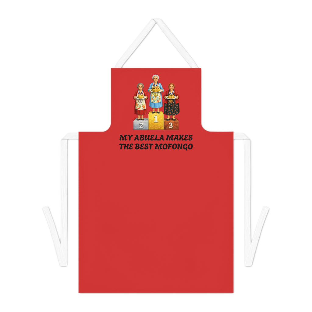 My Abuela Makes The Best Mofongo Apron | Kitchen Humor Abuela Apron