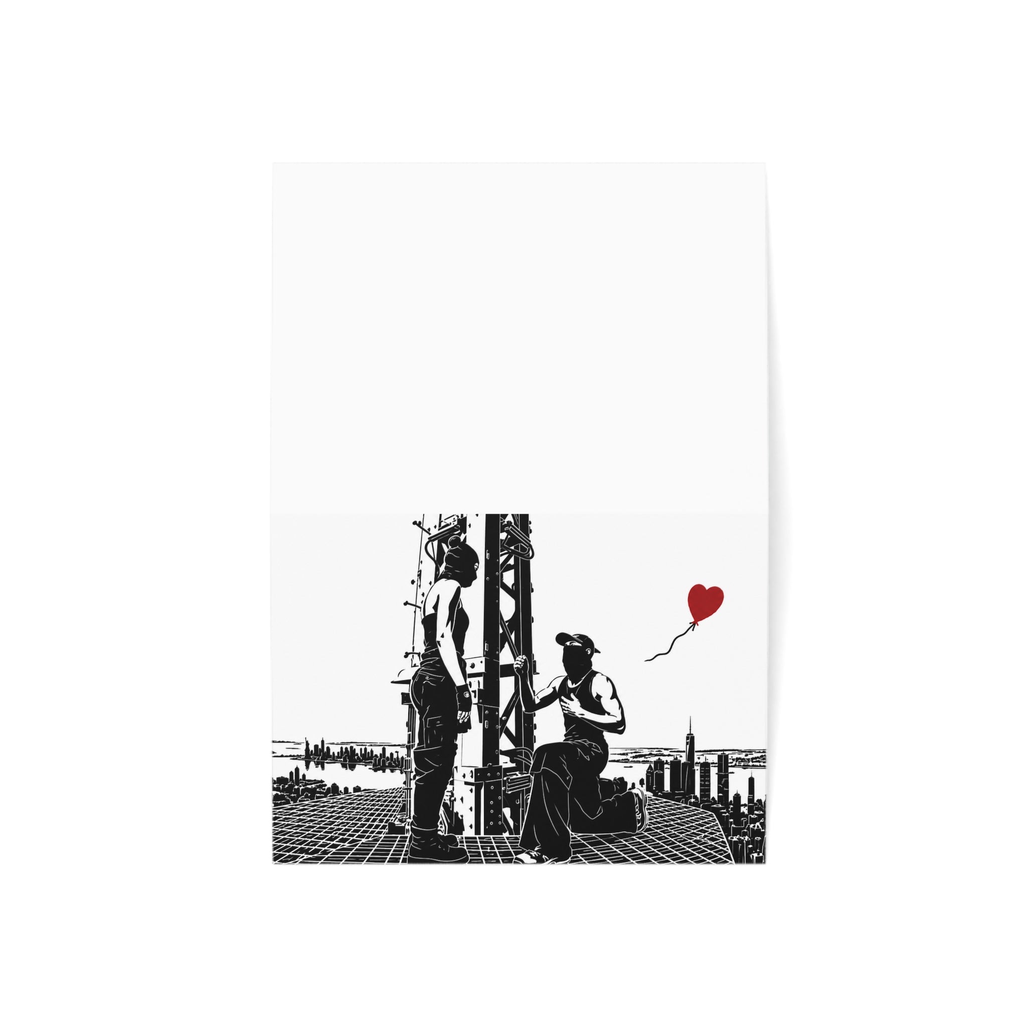 Empire State Spire Proposal | NYC Marriage Proposal Card
