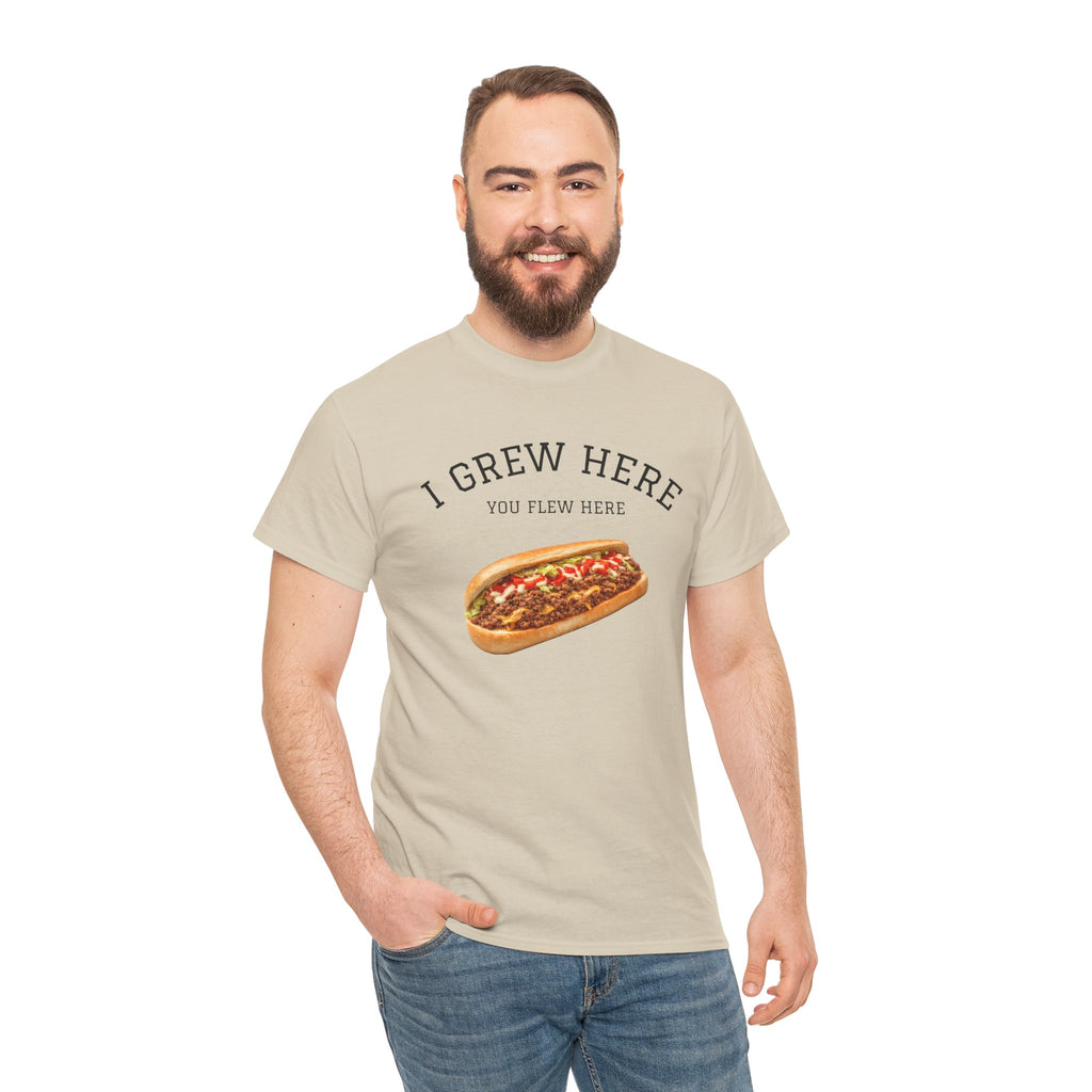 Chopped Cheese T-Shirt | I Grew Here You Flew Here New York City Bodega Food Tee
