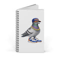 Customizable Queens NYC Pigeon Spiral Journal | New York Baseball Fan Bird Lovers Notebook